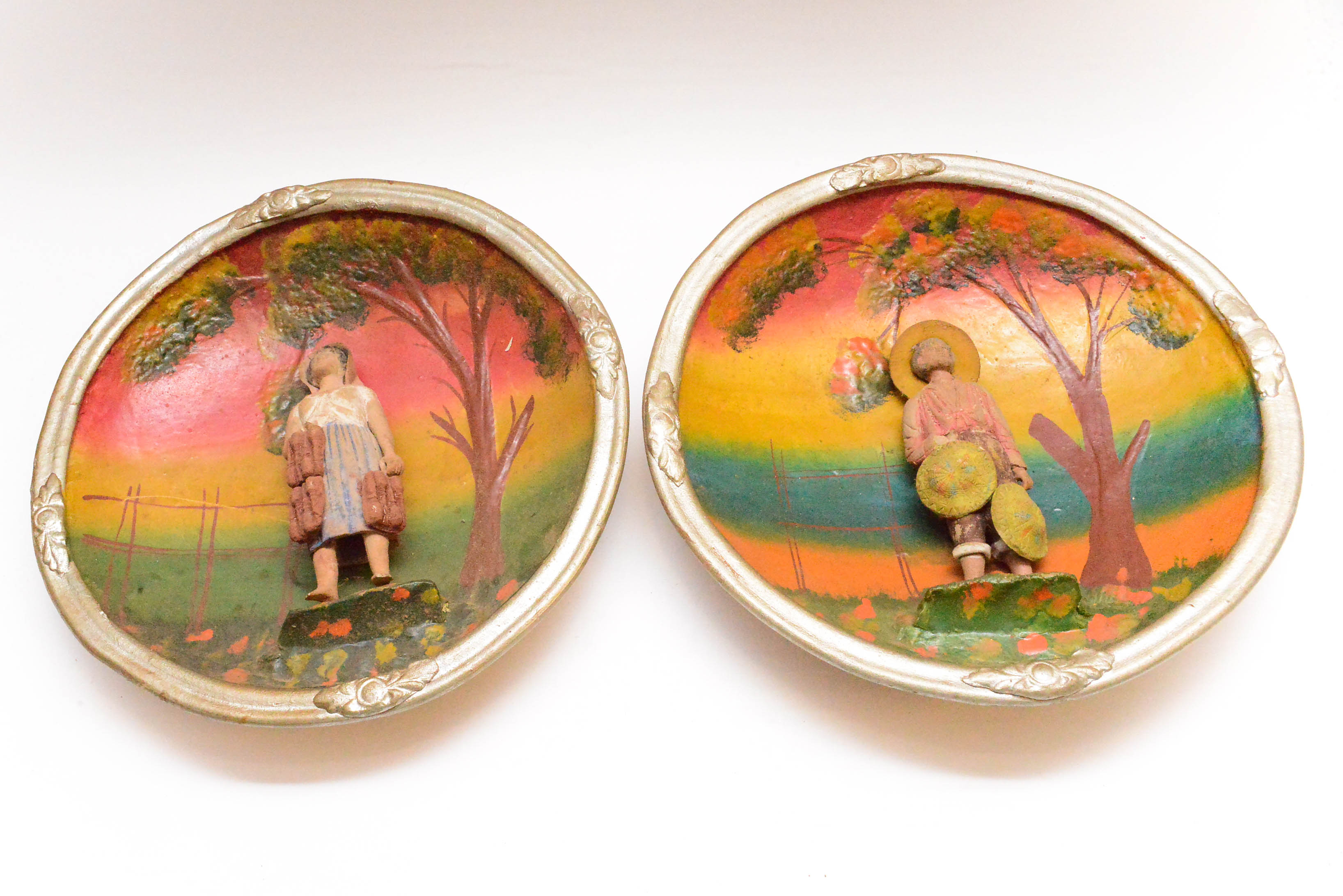 Plaques with Figurines