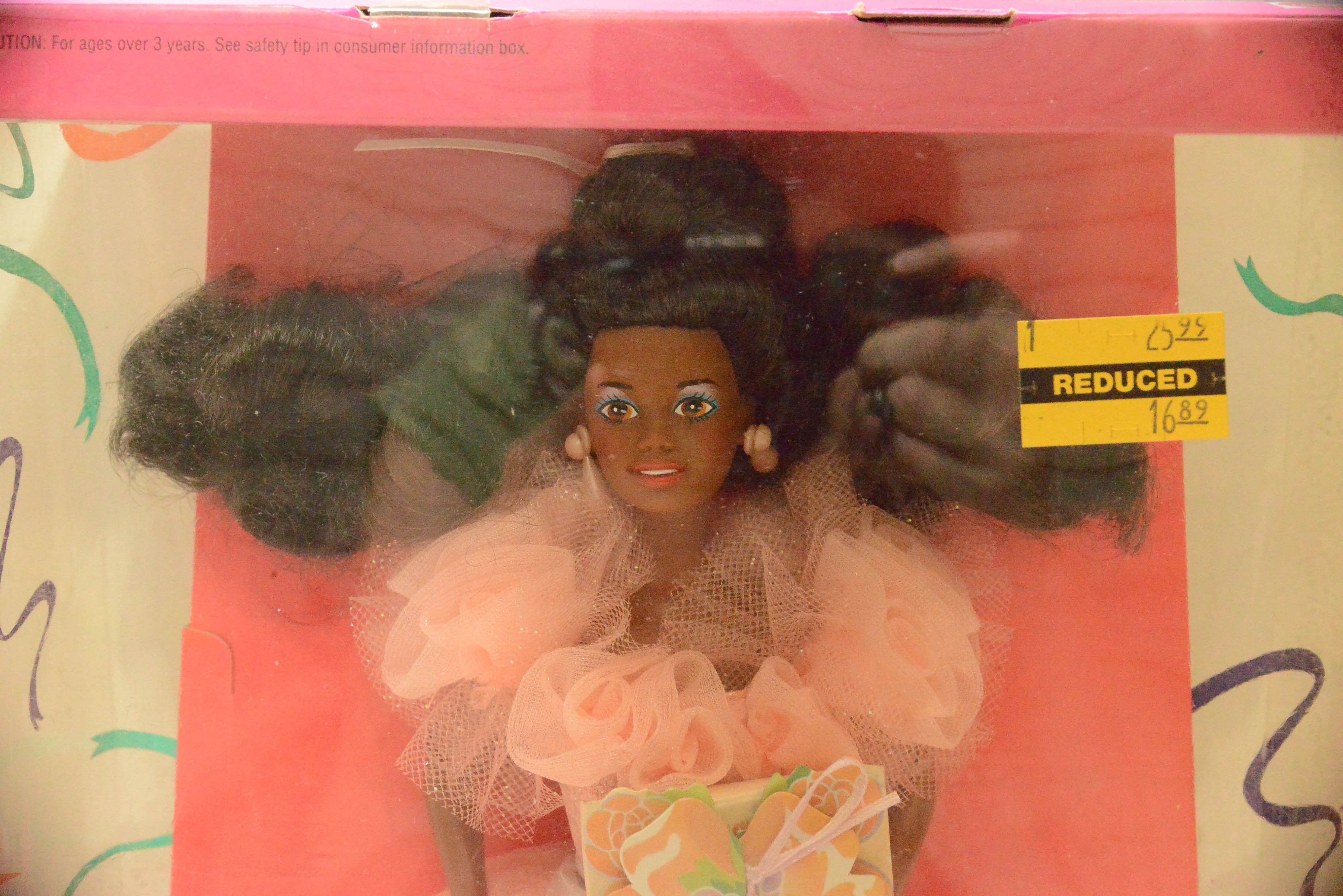Three 1990s African American Barbies
