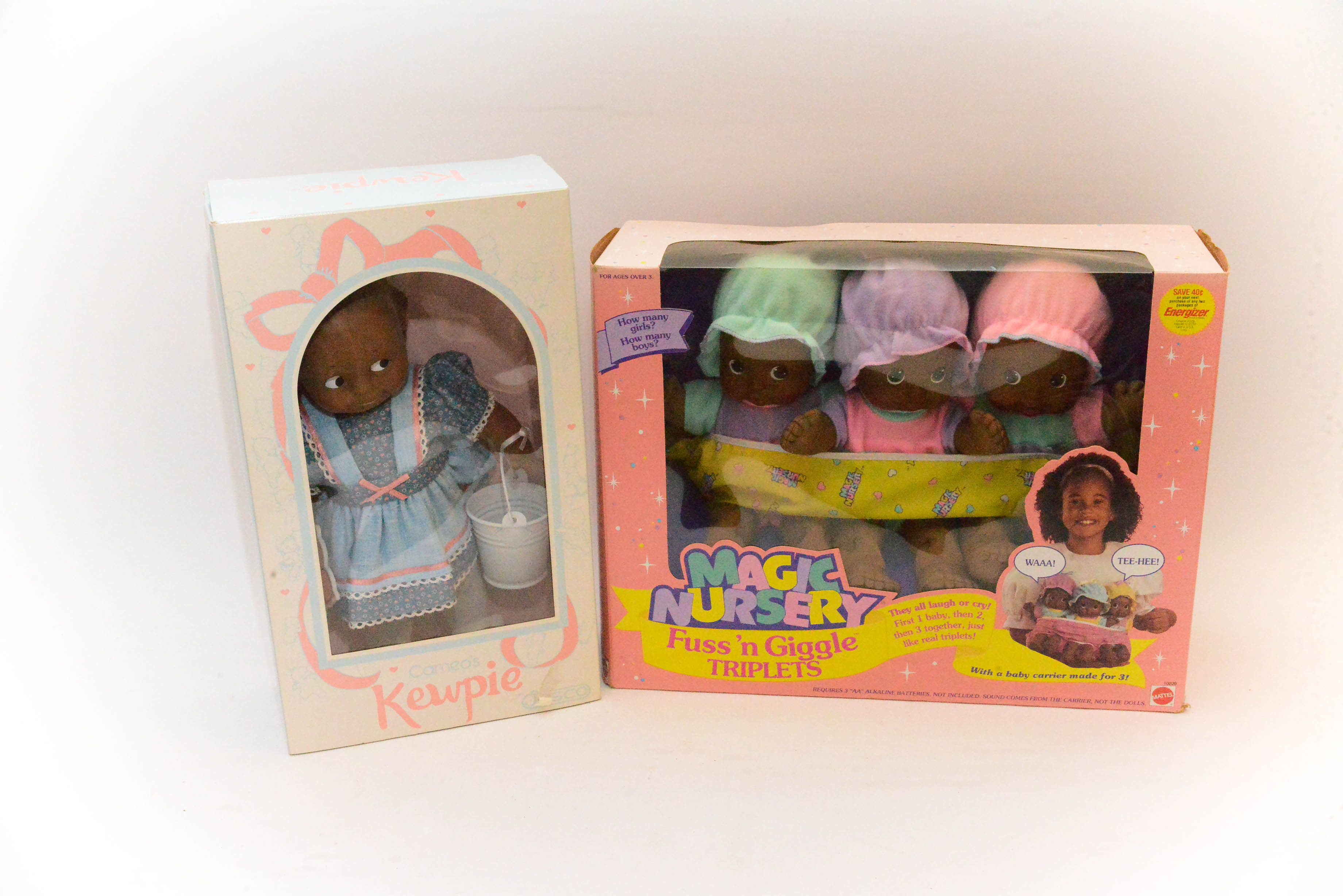 Pairing of African American Baby Dolls