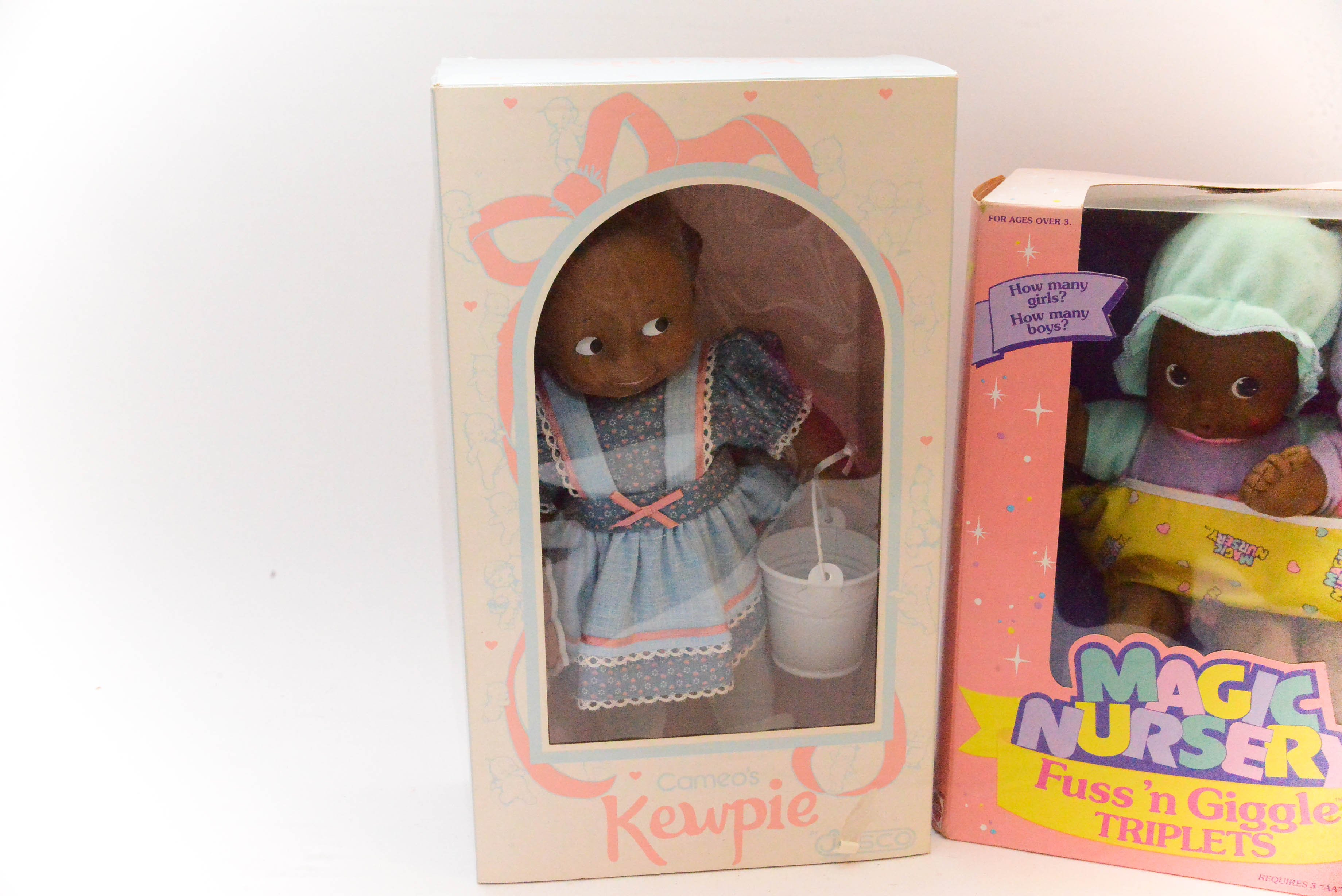 Pairing of African American Baby Dolls