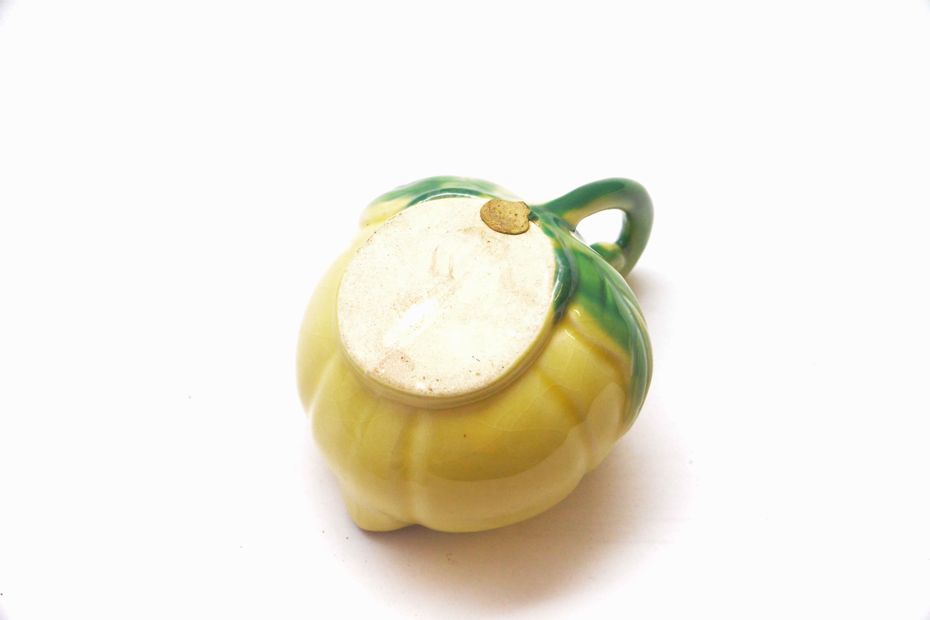 Vintage Ceramic Juice Glasses and Creamer