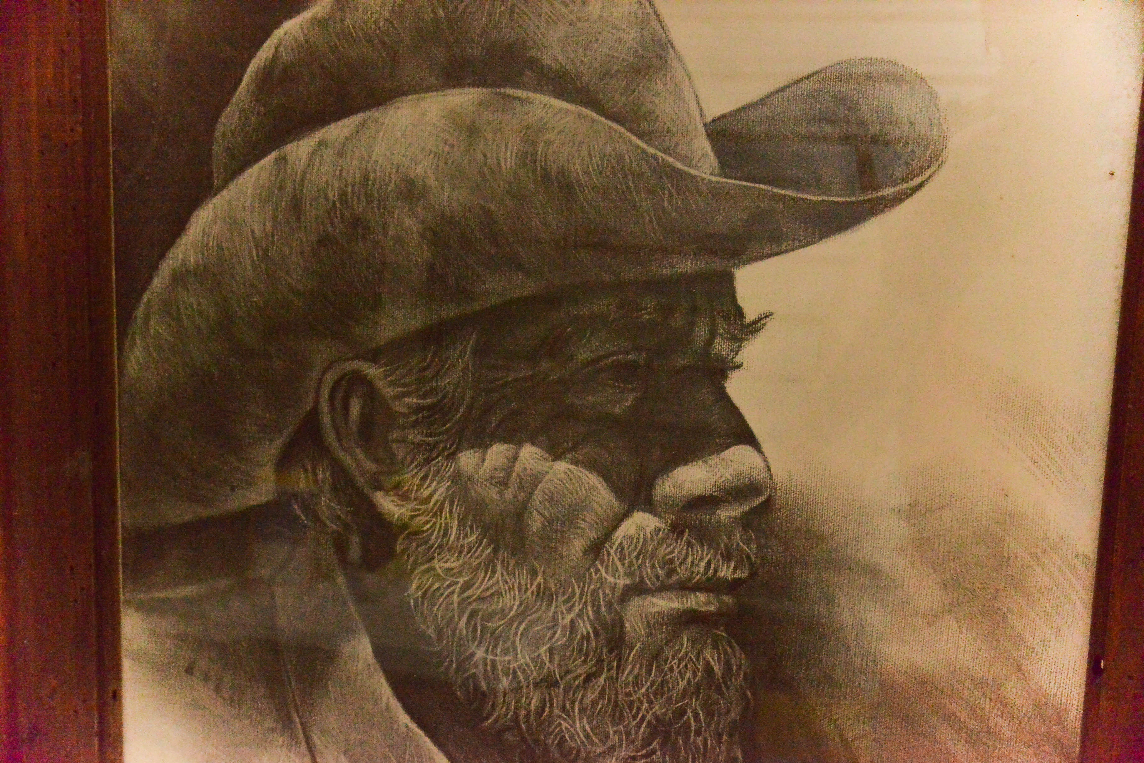 Charcoal Drawing by Noberto Reyes AICA