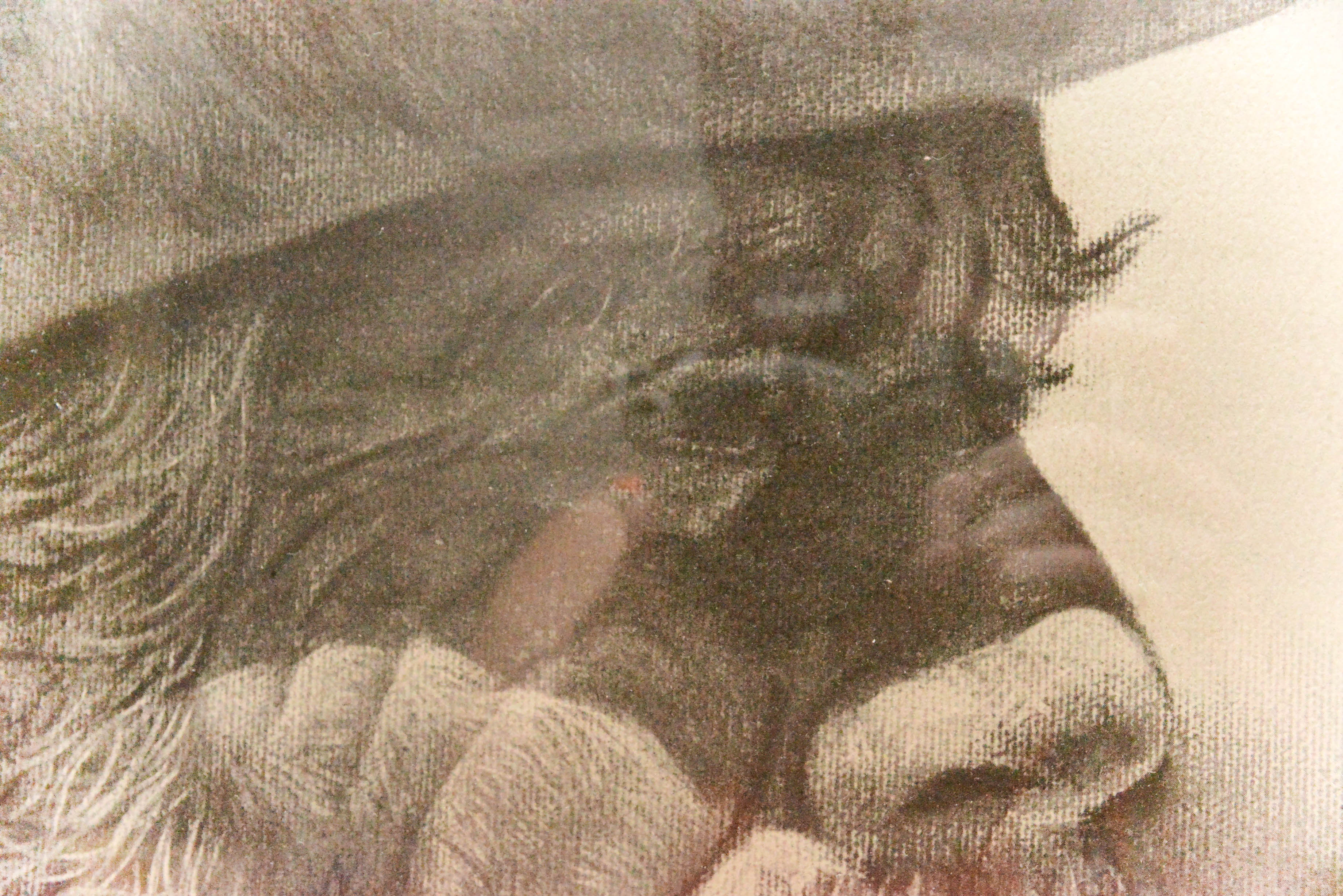 Charcoal Drawing by Noberto Reyes AICA