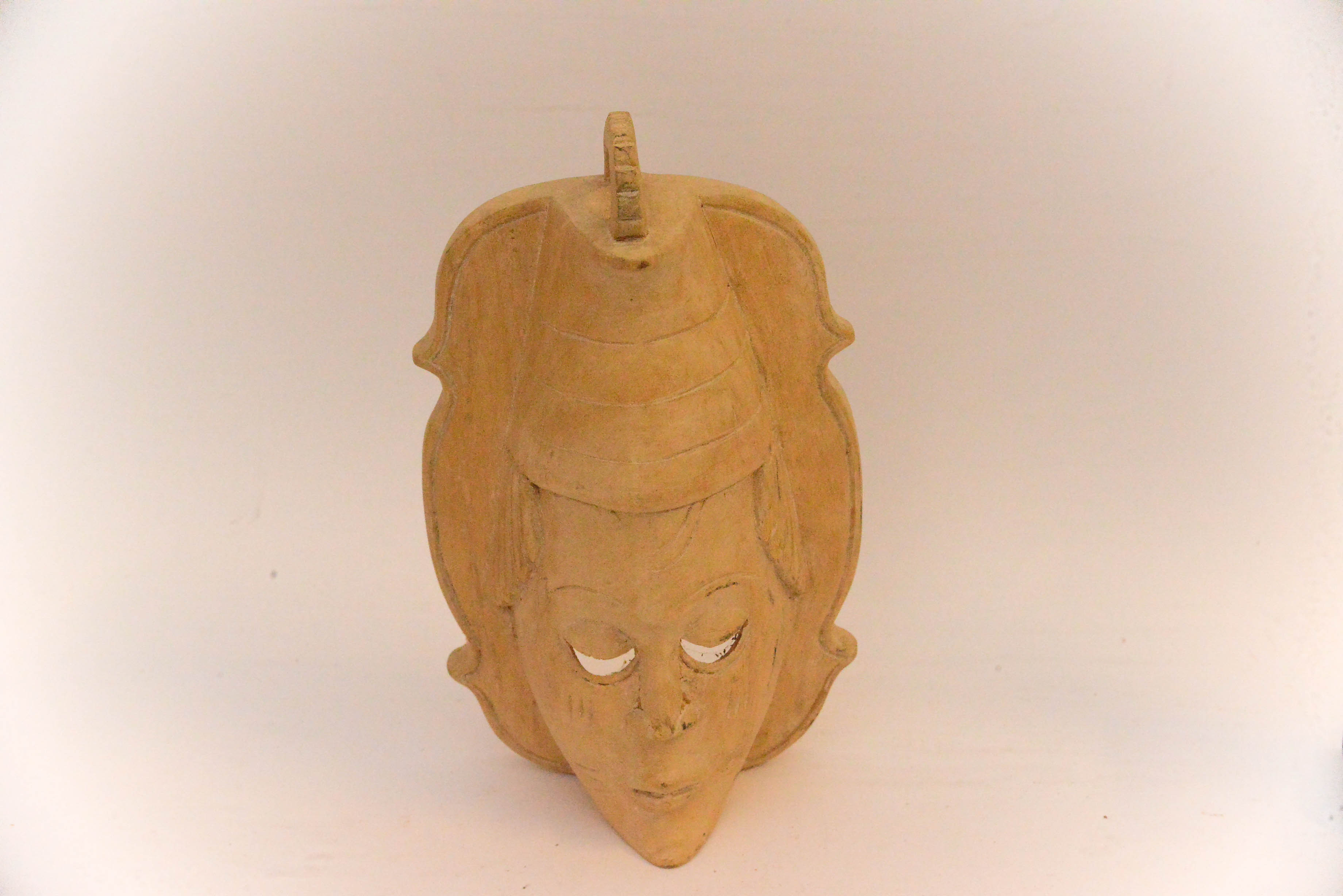 Carved Wood Masks and Totem