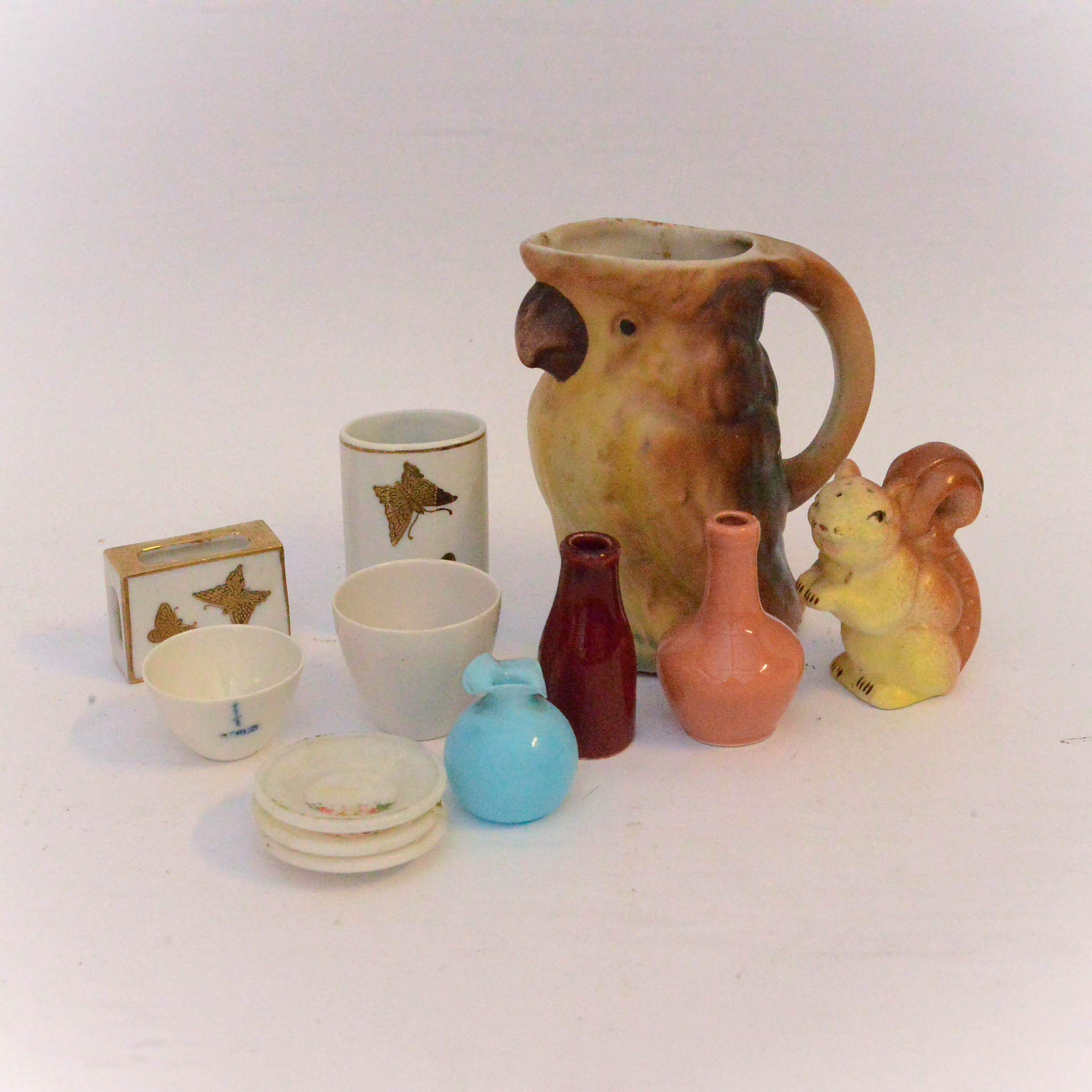 Collection of Vintage Miniature Decor