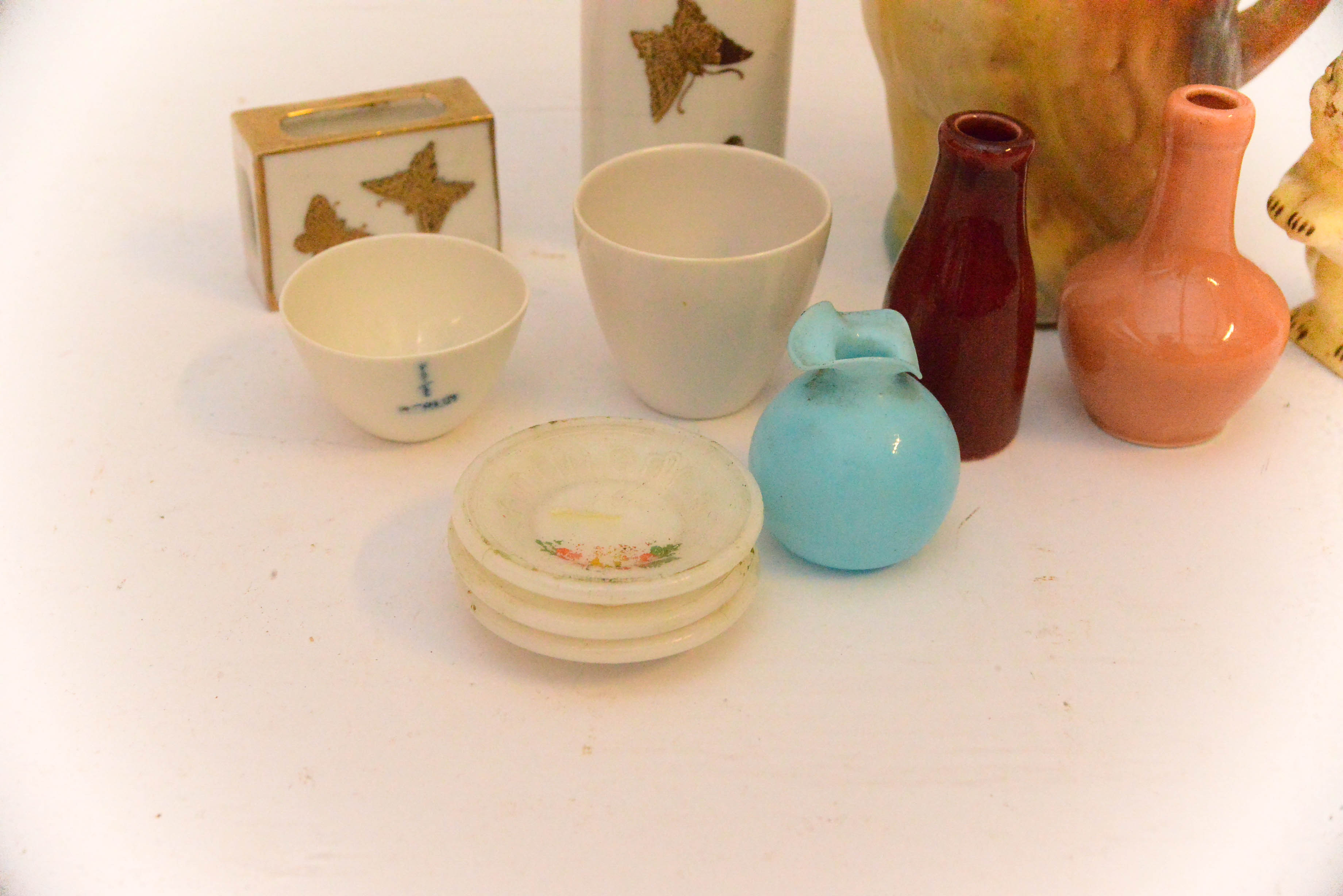 Collection of Vintage Miniature Decor