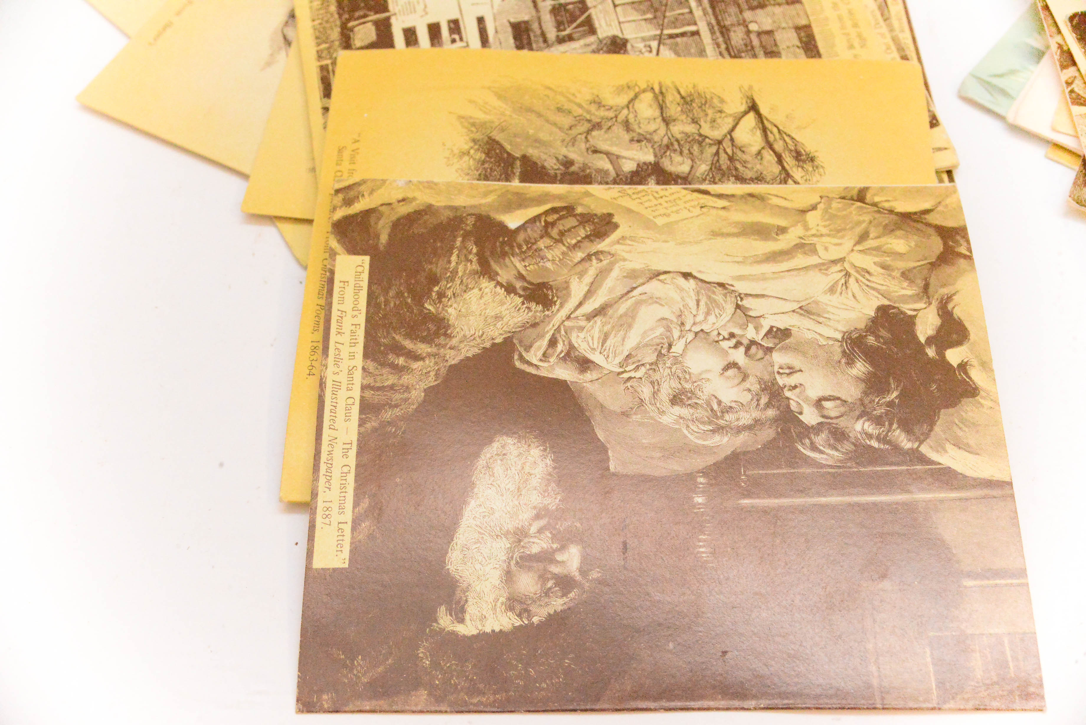 Vintage Post Cards and Deville Opera Glasses