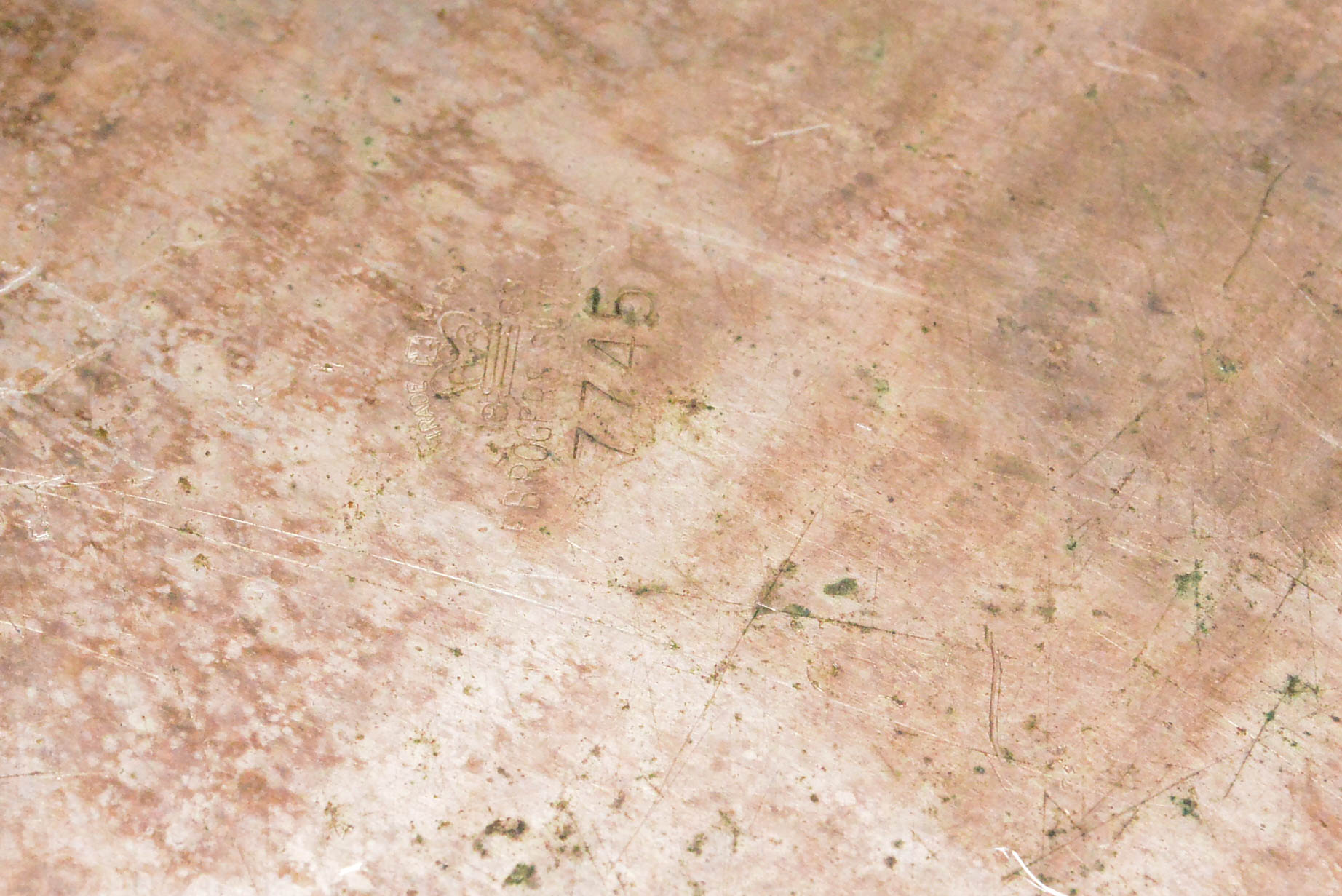 Silver Plate Chafing Dish with Wood Handle