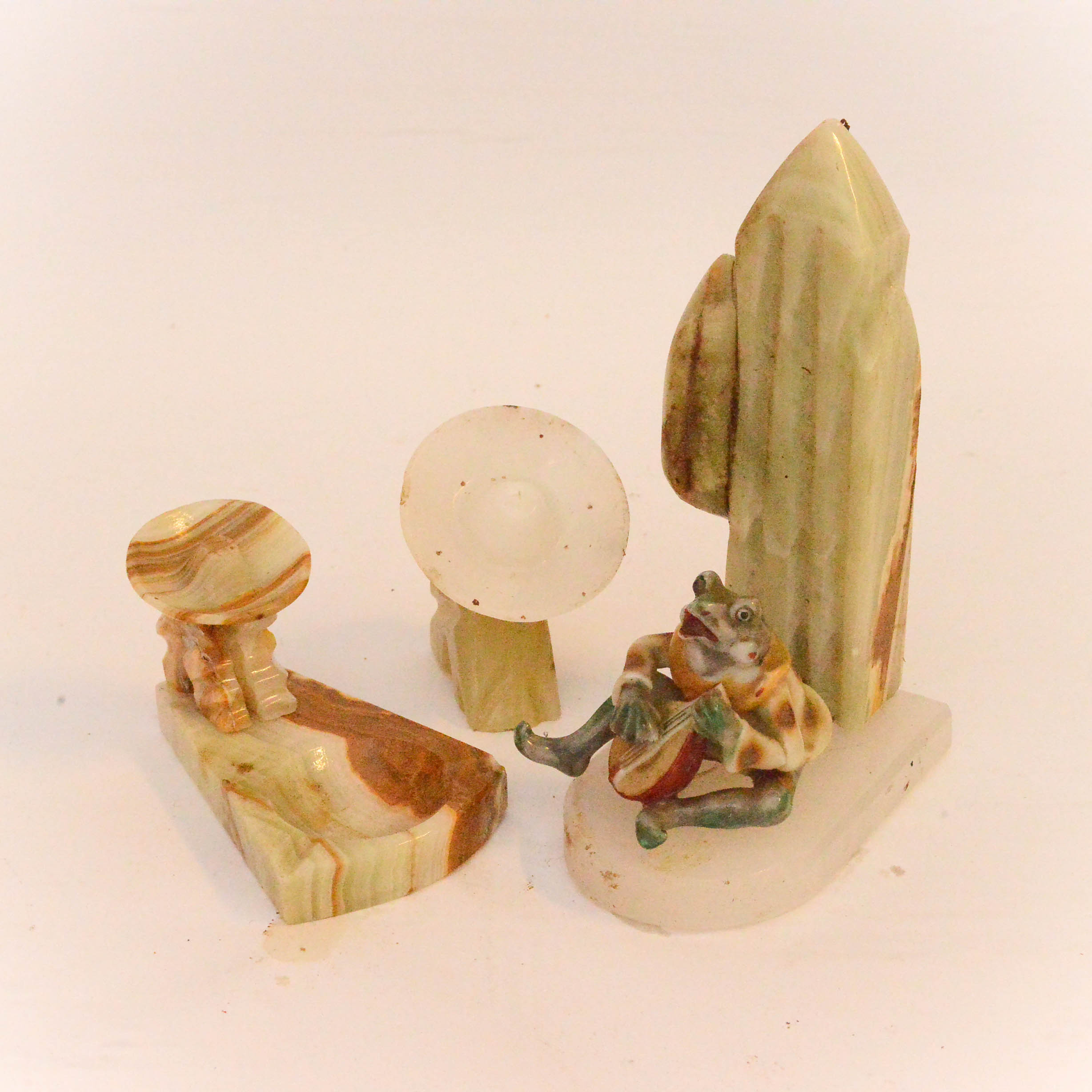 Quartz and Agate Figurines
