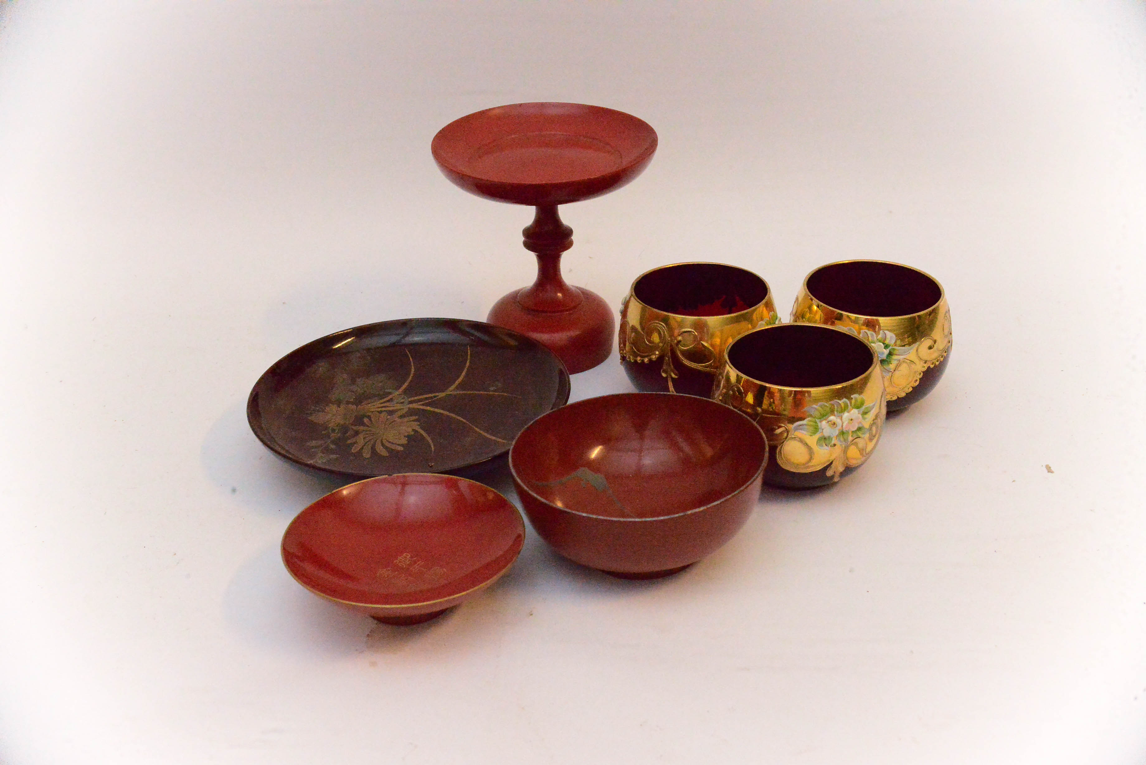 Collection of Lacquered Decor