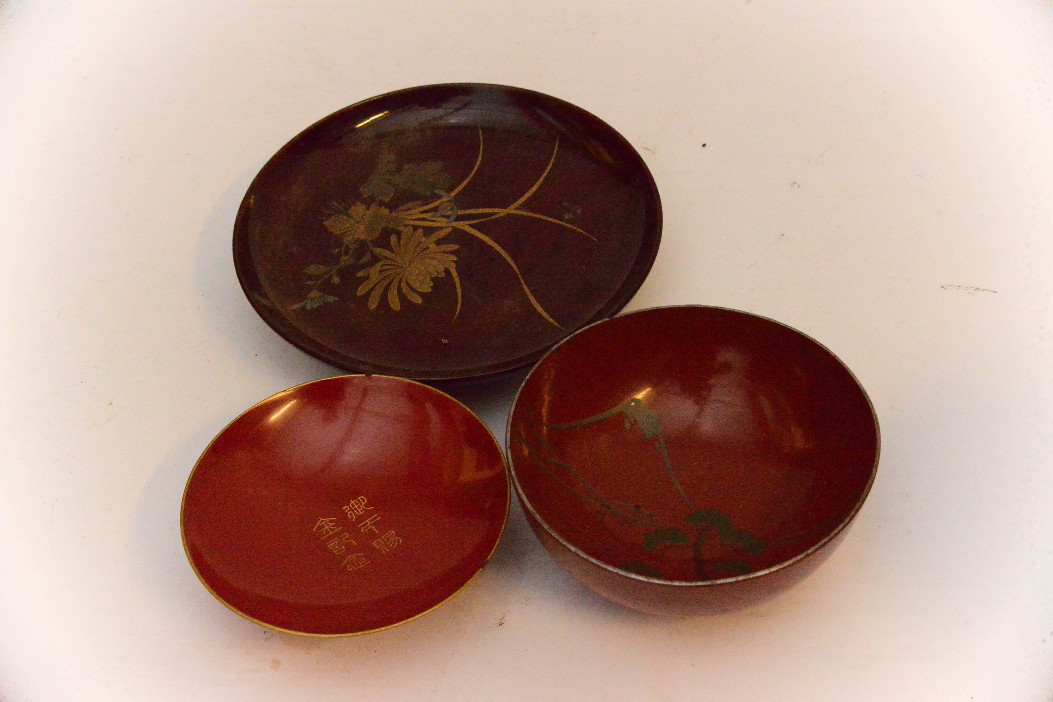 Collection of Lacquered Decor