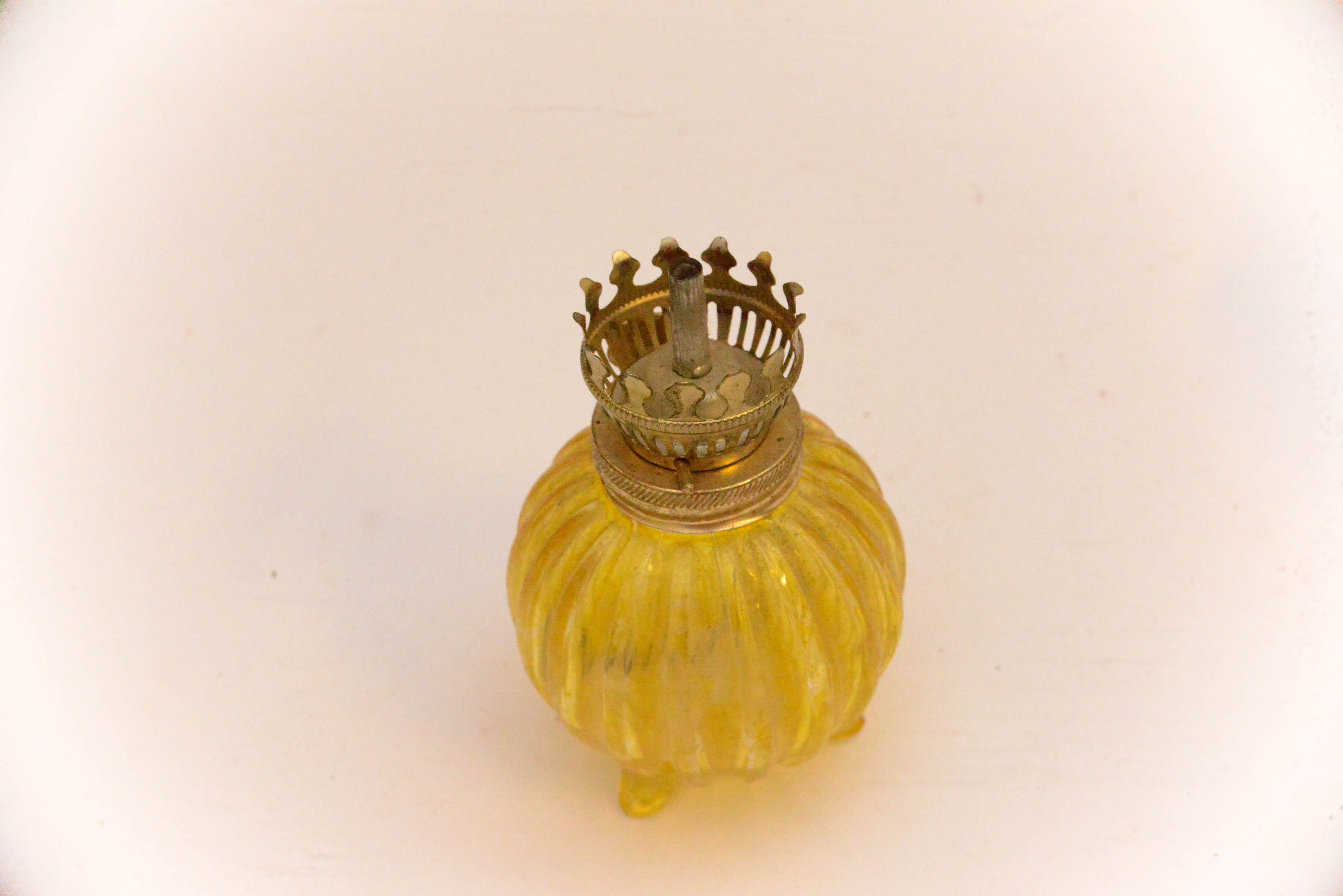 Vintage Oil Lamp Shades and Base