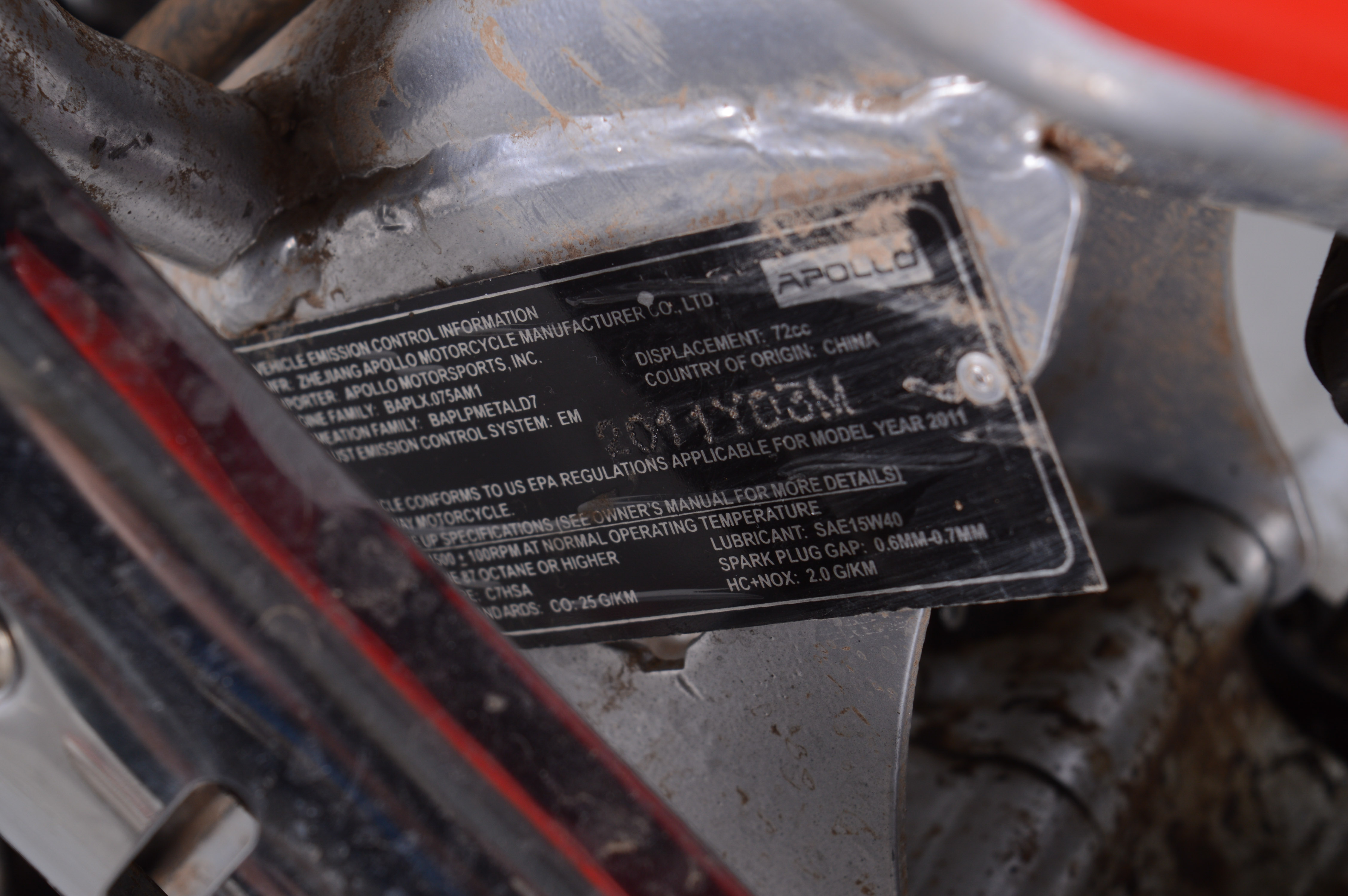 Motovox MVx70 Mini Dirt Bike