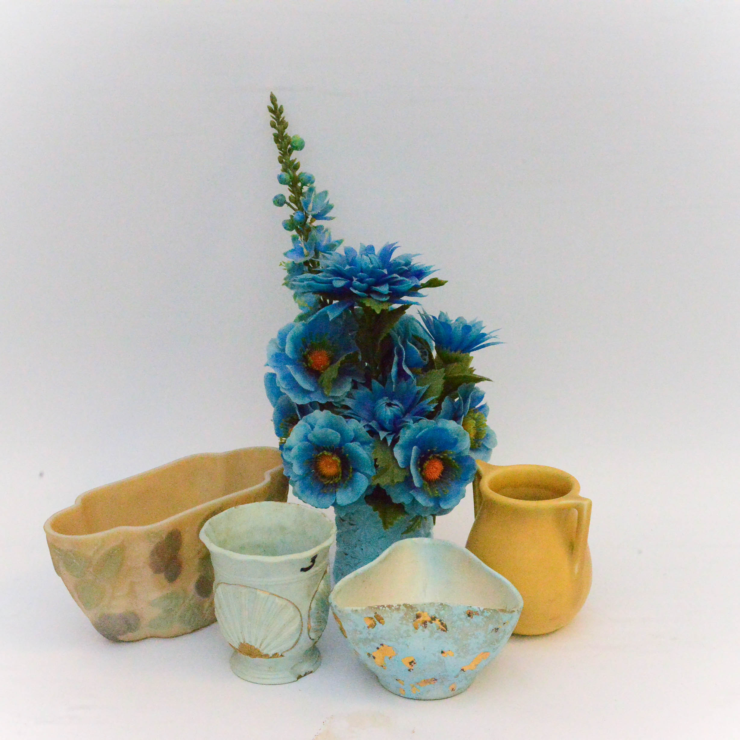 Grouping of Vintage Home Decor