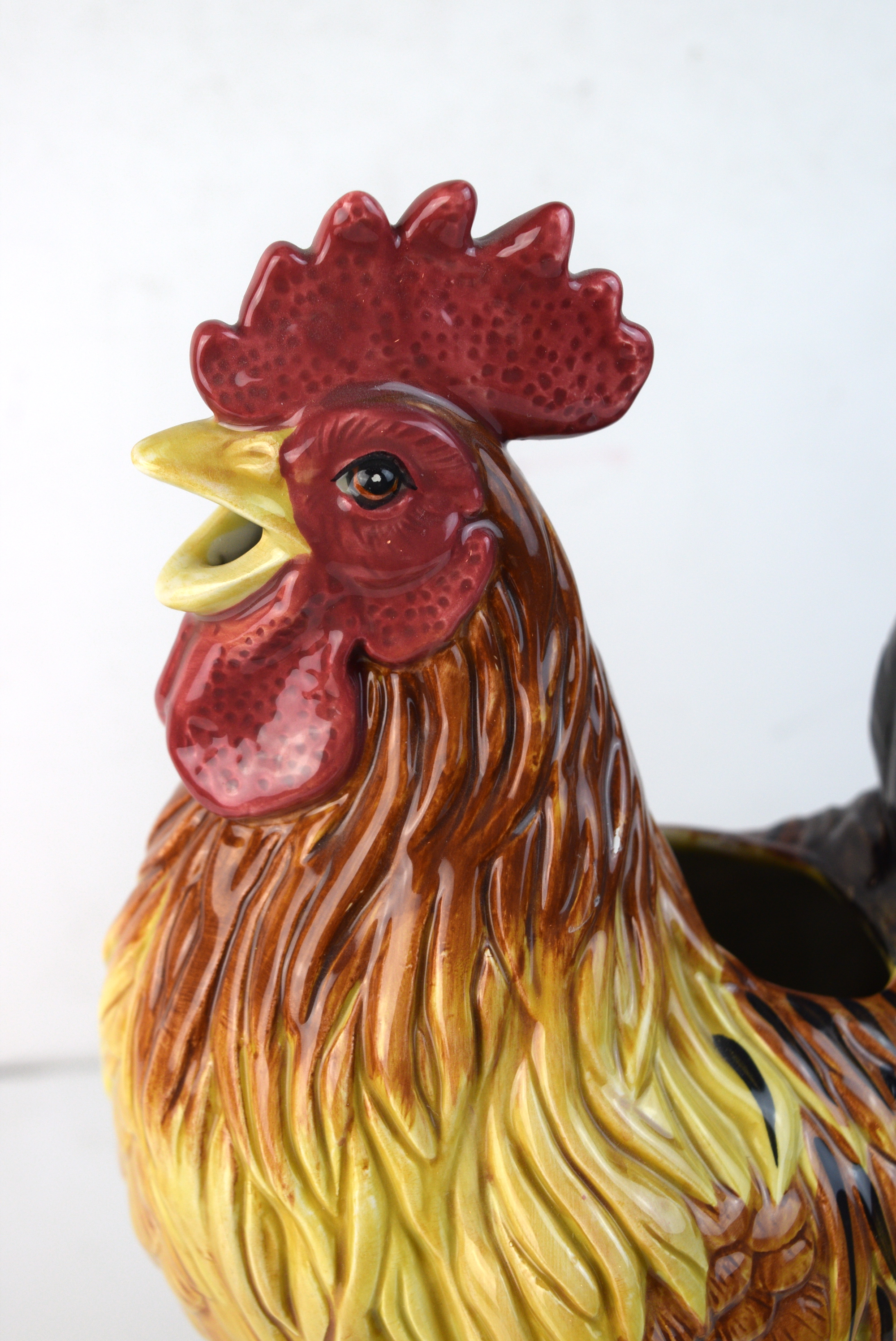 Fitz and Floyd Country Gourmet Rooster Pitcher