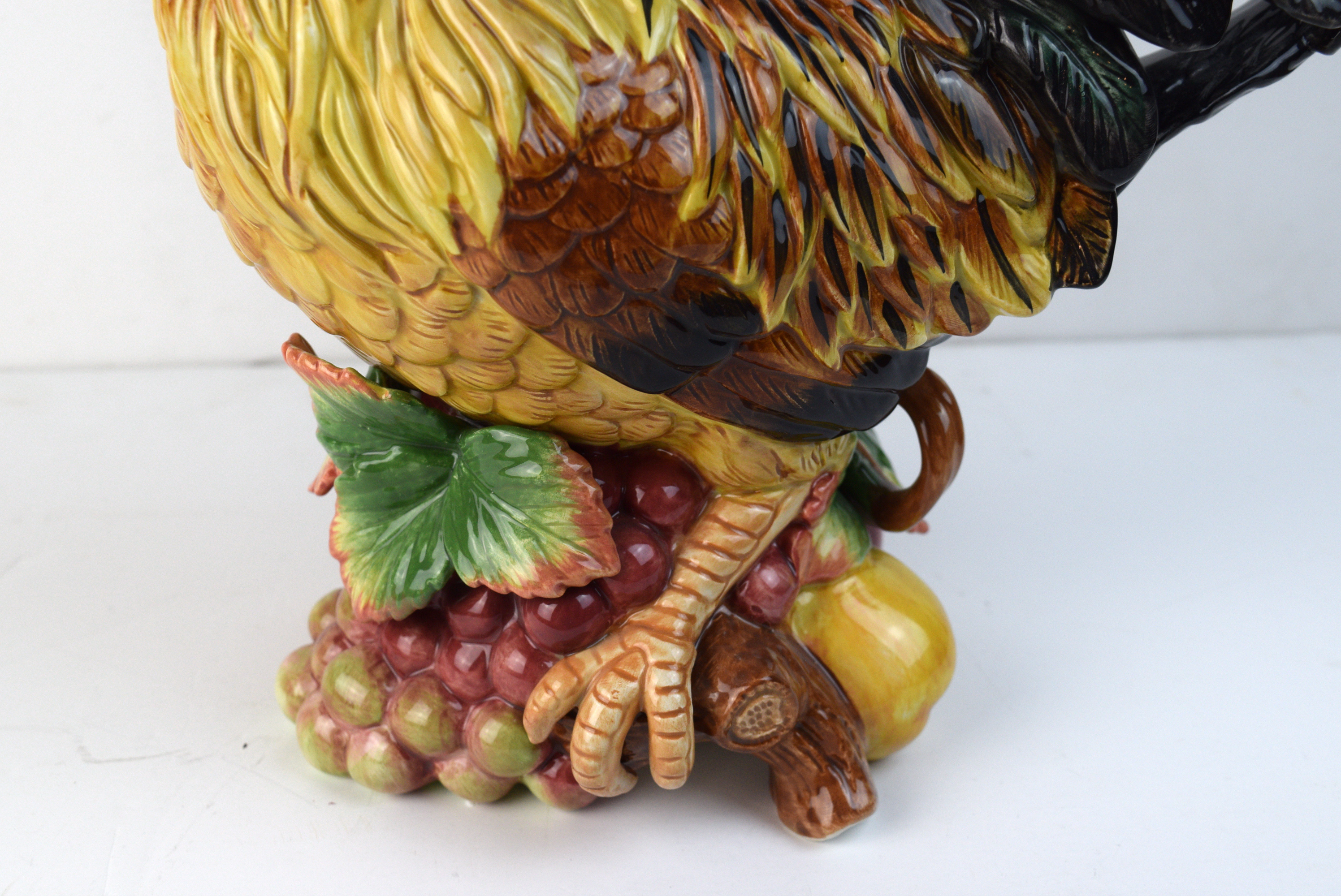 Fitz and Floyd Country Gourmet Rooster Pitcher