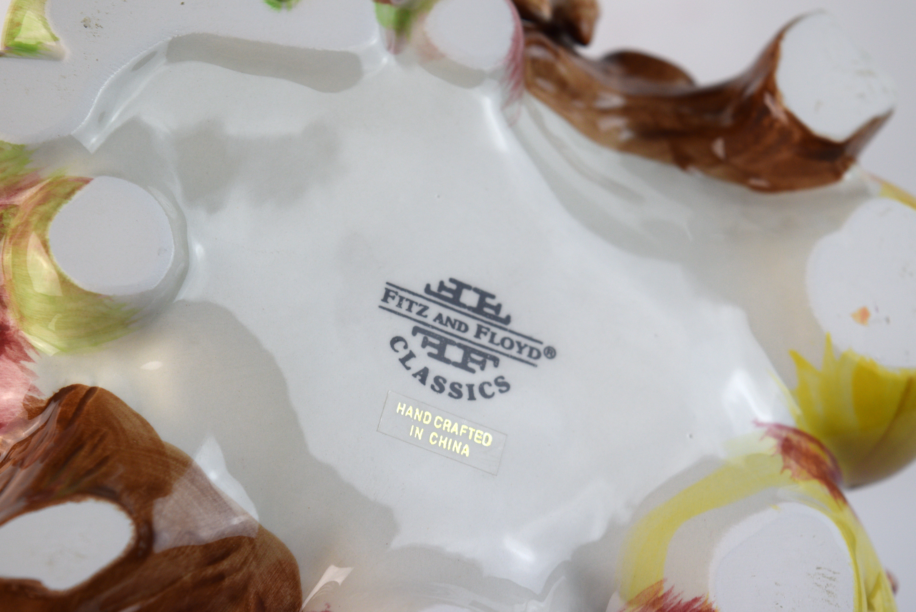 Fitz and Floyd Country Gourmet Rooster Pitcher