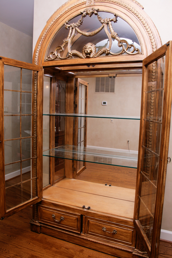 Ferguson Copeland Hollywood Regency Display Cabinet