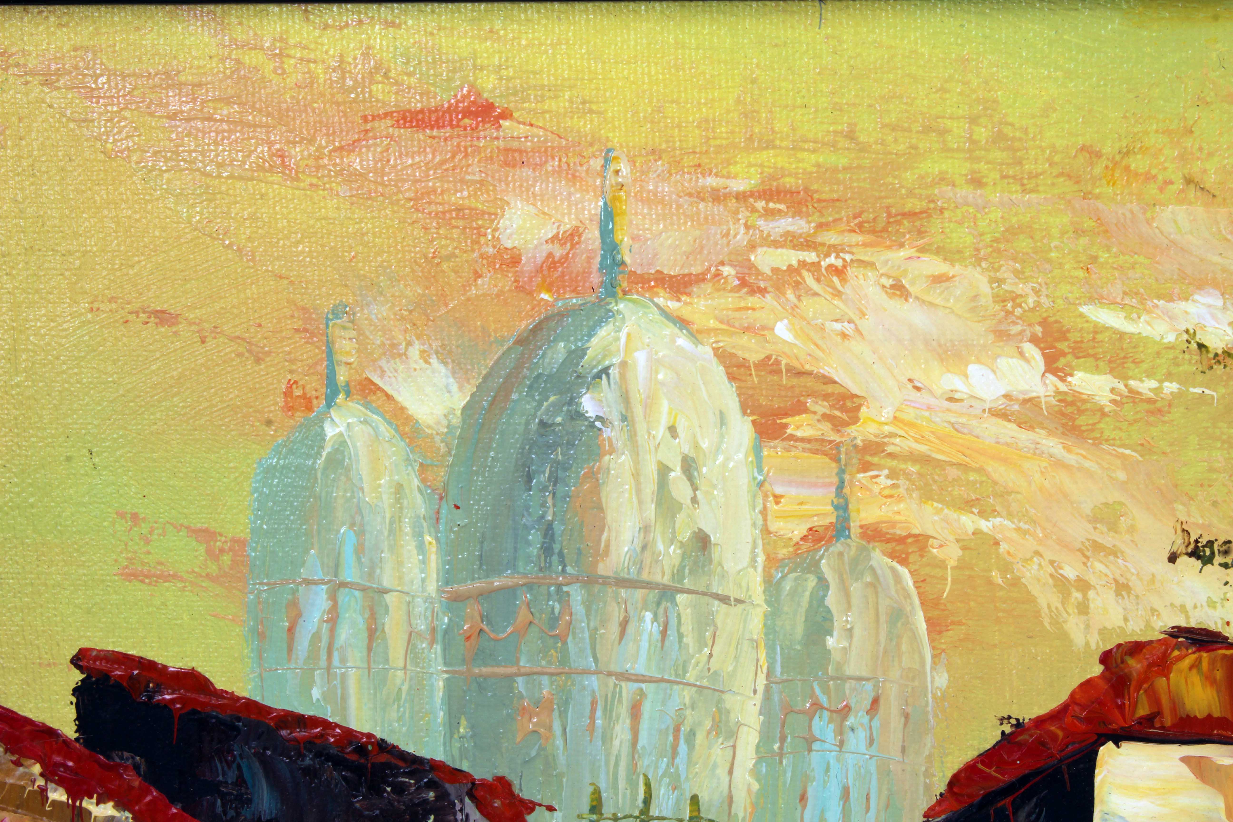 Pair of P.G. Tiele Original Oil Paintings