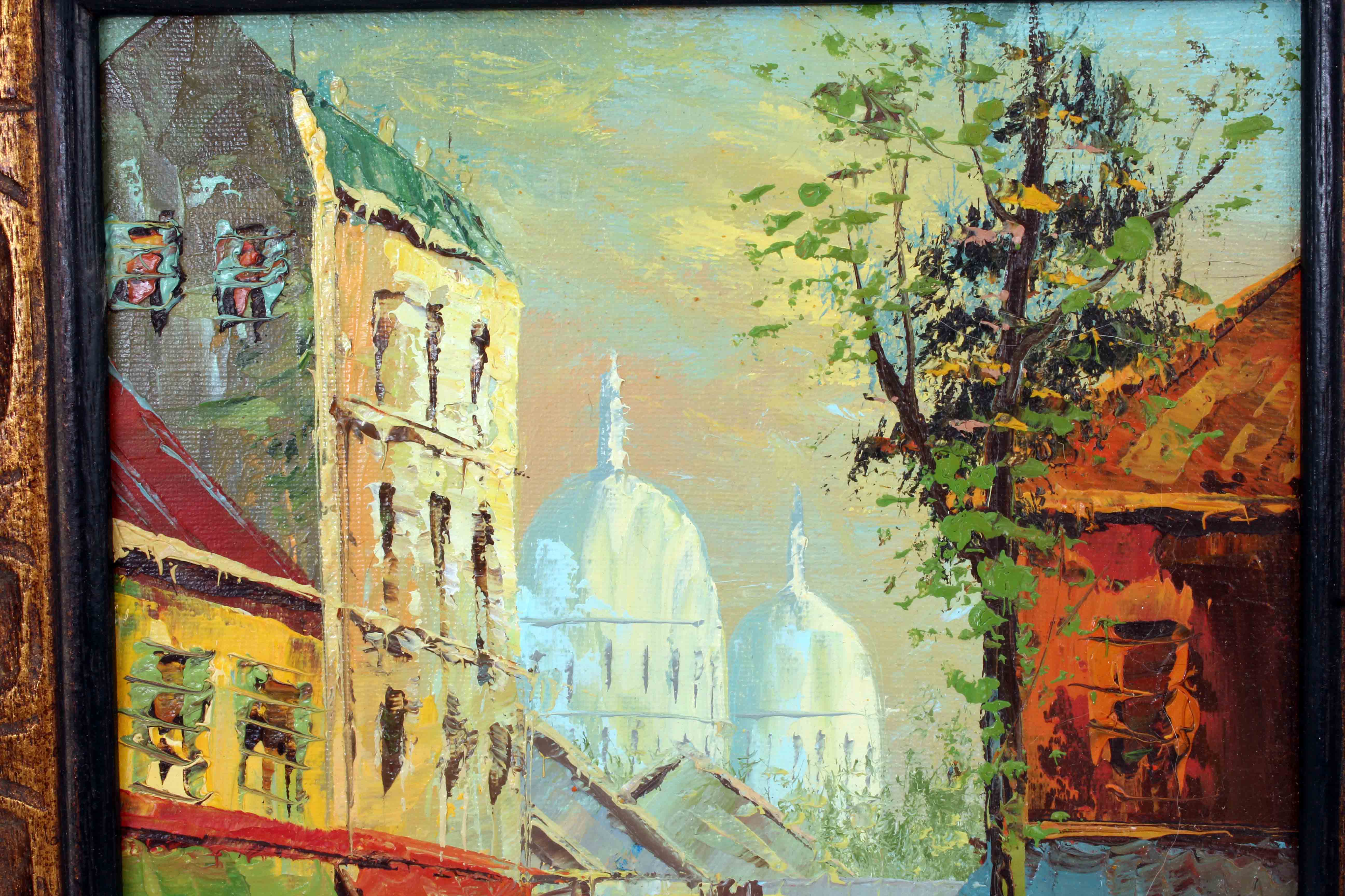 Pair of P.G. Tiele Original Oil Paintings