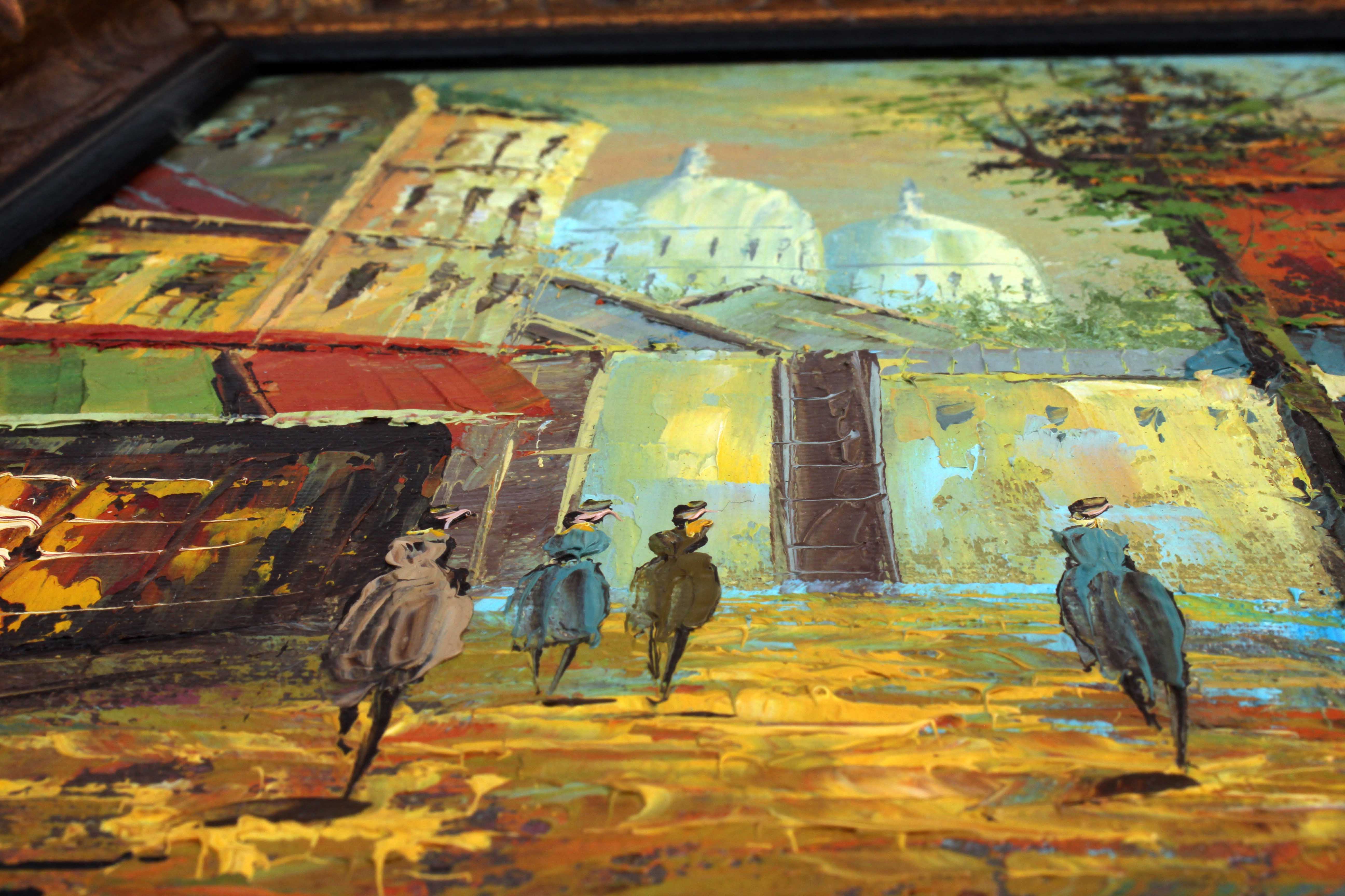 Pair of P.G. Tiele Original Oil Paintings