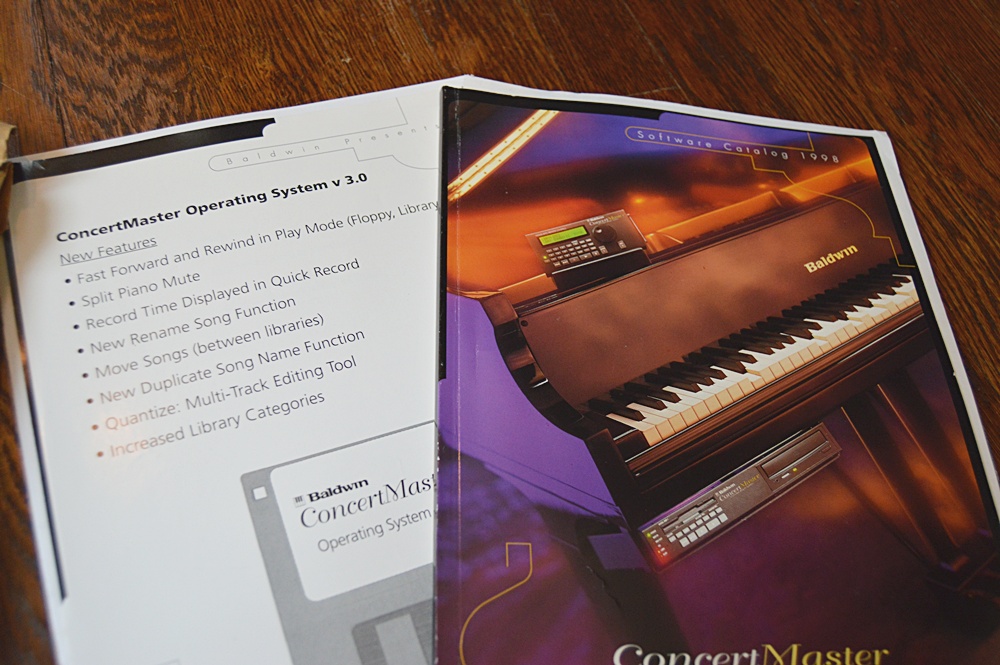 Baldwin Concert Master Player Baby Grand Piano