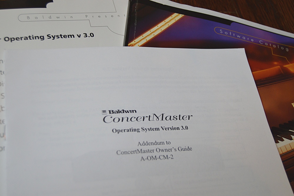 Baldwin Concert Master Player Baby Grand Piano