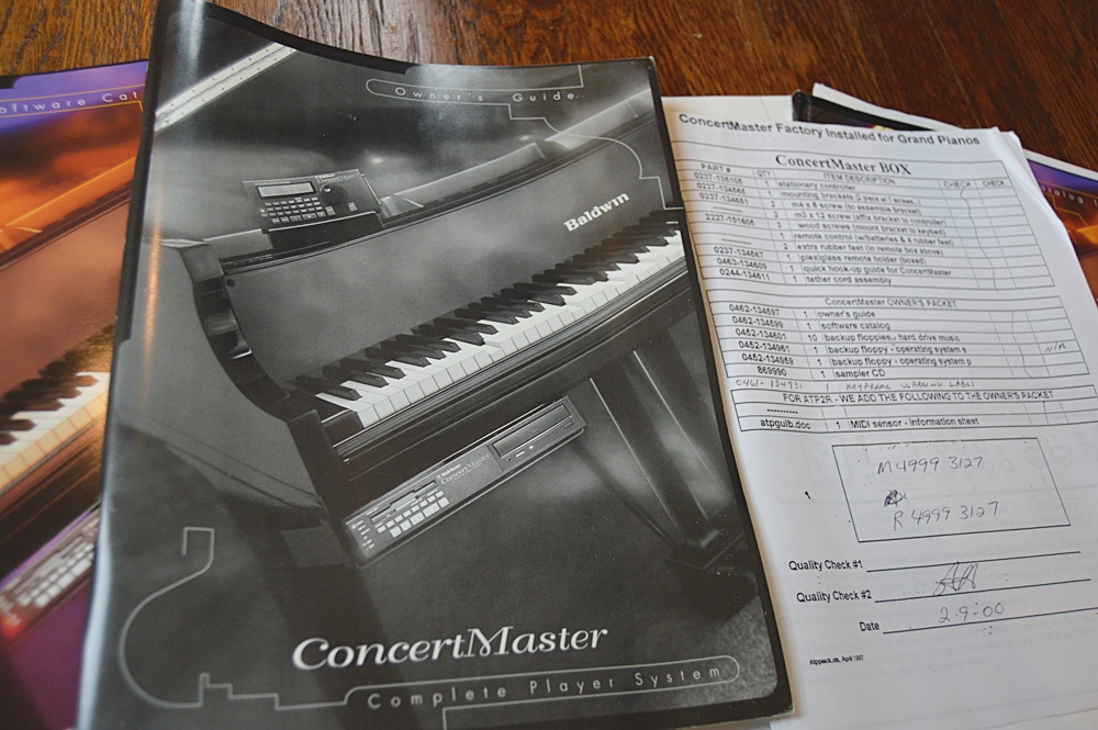 Baldwin Concert Master Player Baby Grand Piano