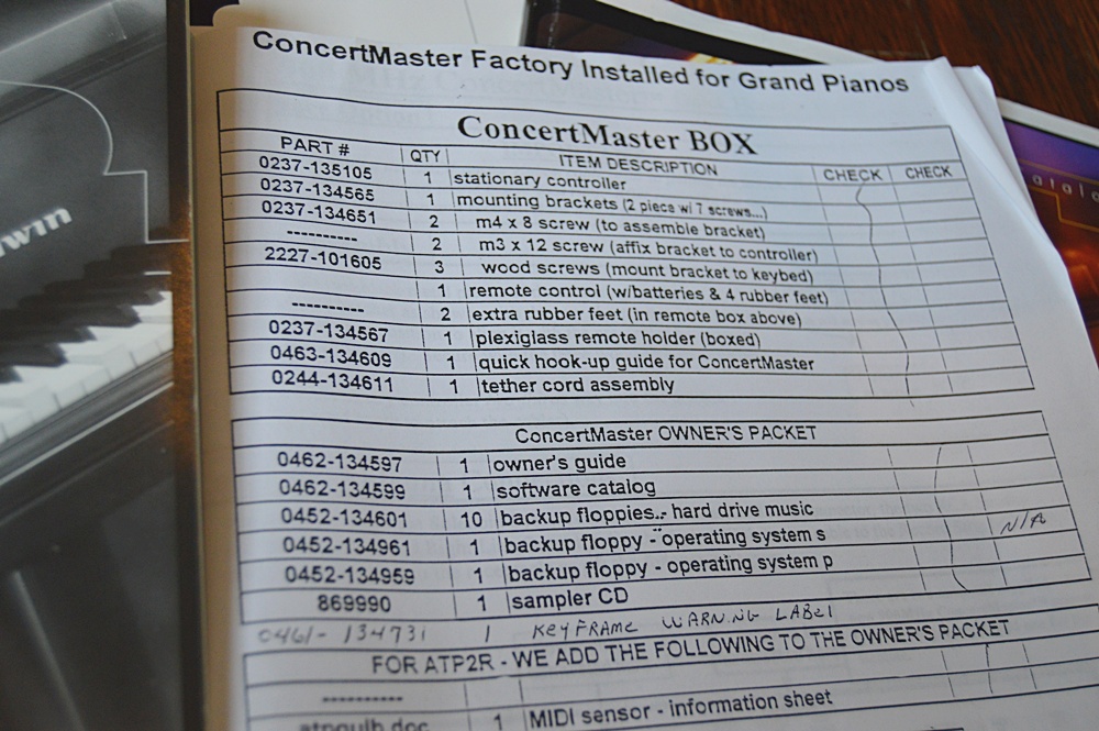 Baldwin Concert Master Player Baby Grand Piano