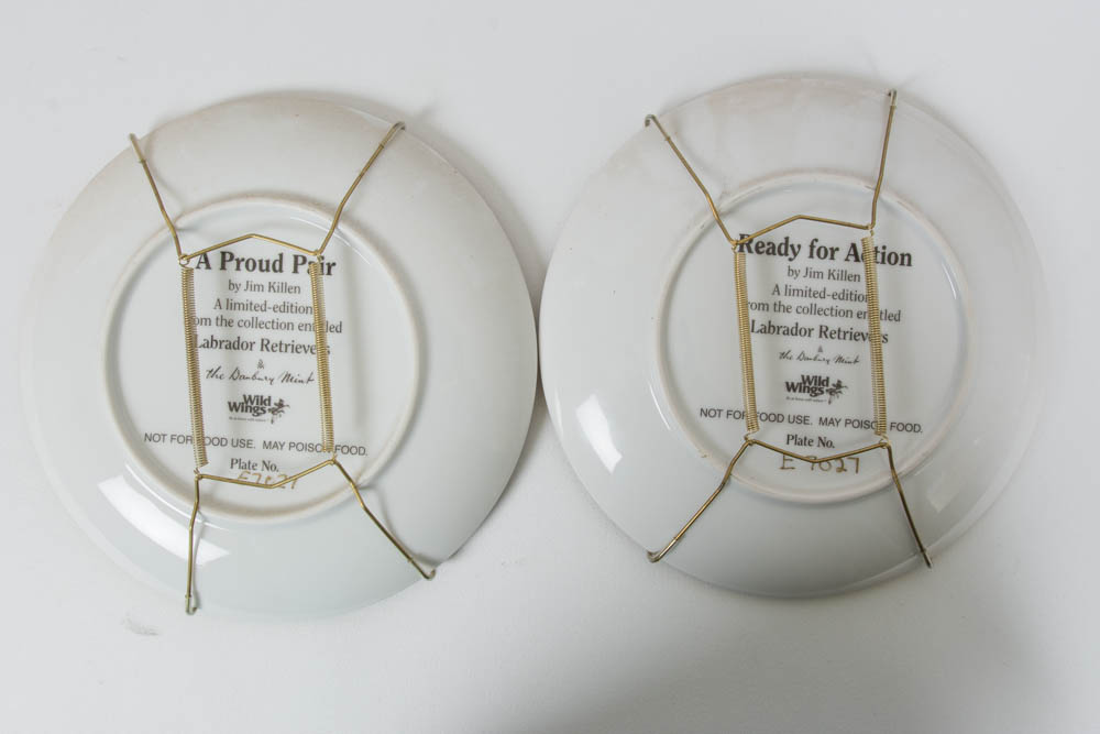 Labrador Retrievers Plate Collection by Jim Killen