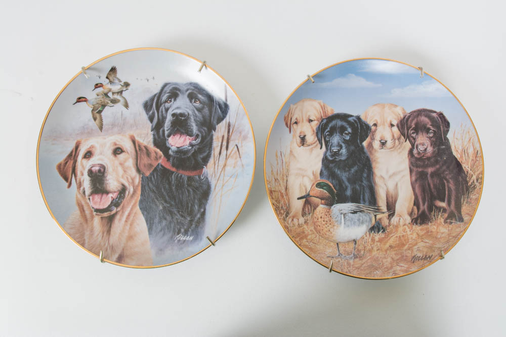 Labrador Retrievers Plate Collection by Jim Killen