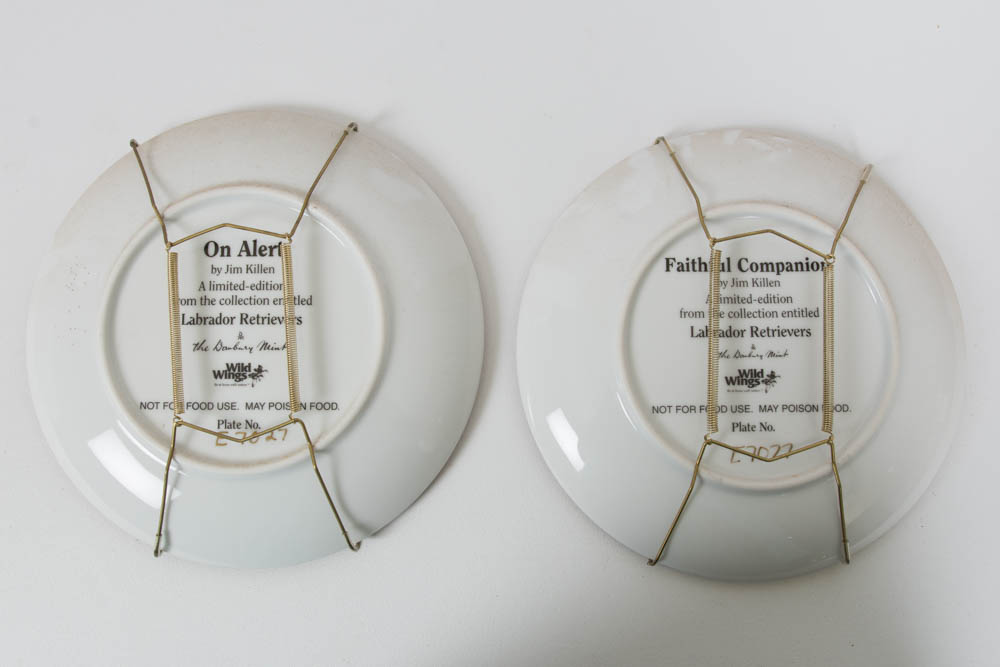 Labrador Retrievers Plate Collection by Jim Killen