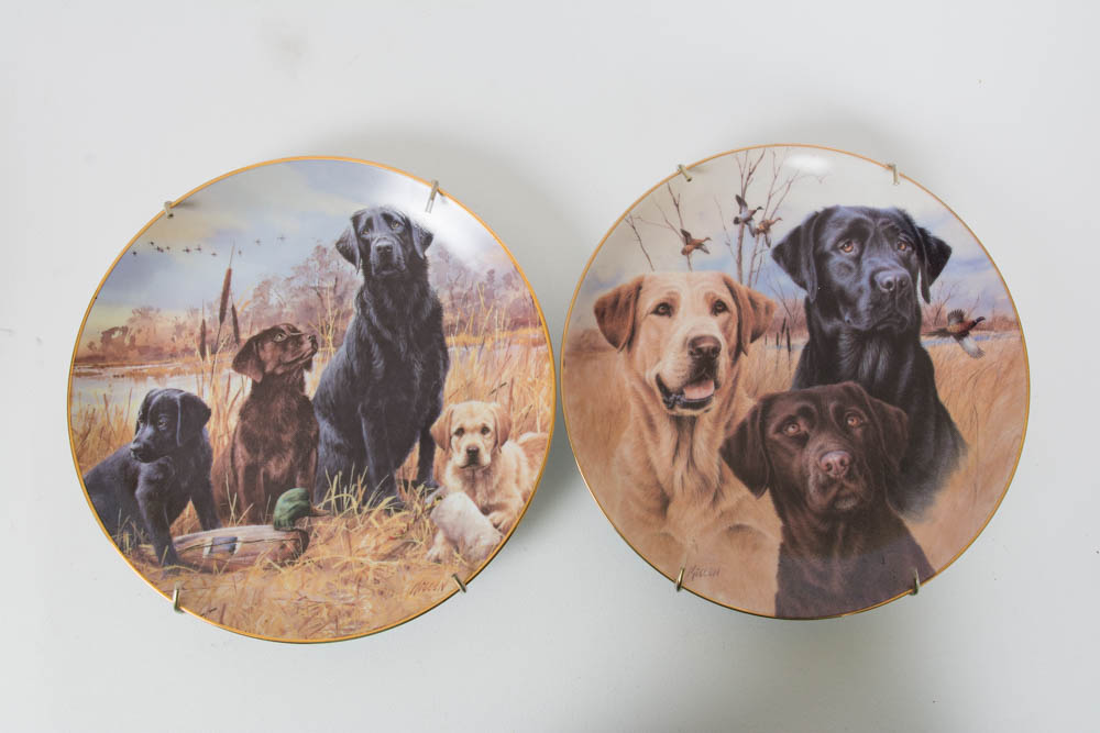 Labrador Retrievers Plate Collection by Jim Killen