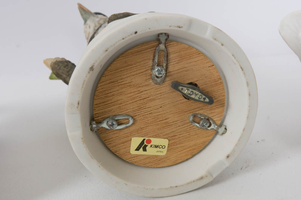 Perched Bird Figurines