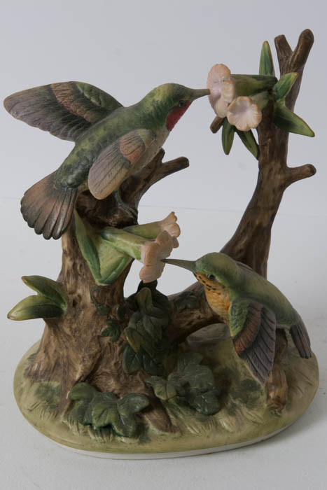 Perched Bird Figurines