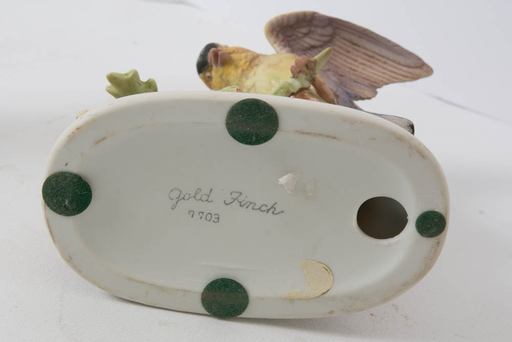 Perched Bird Figurines