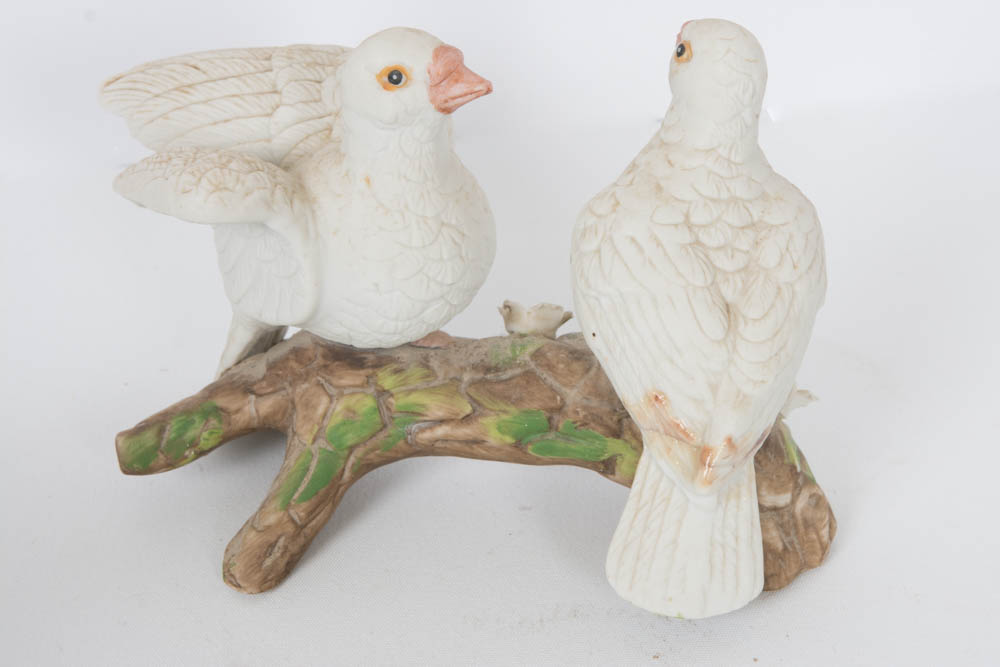 Perched Bird Figurines