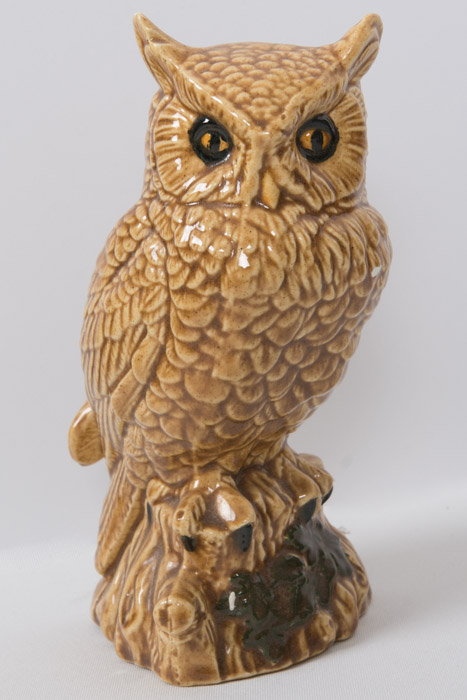 Owl Figurines Featuring a Lladro Owl