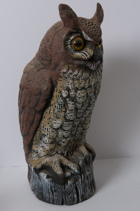 Owl Figurines Featuring a Lladro Owl