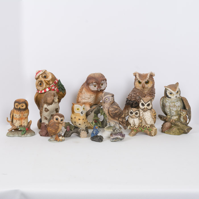 Owl Decor Figurines