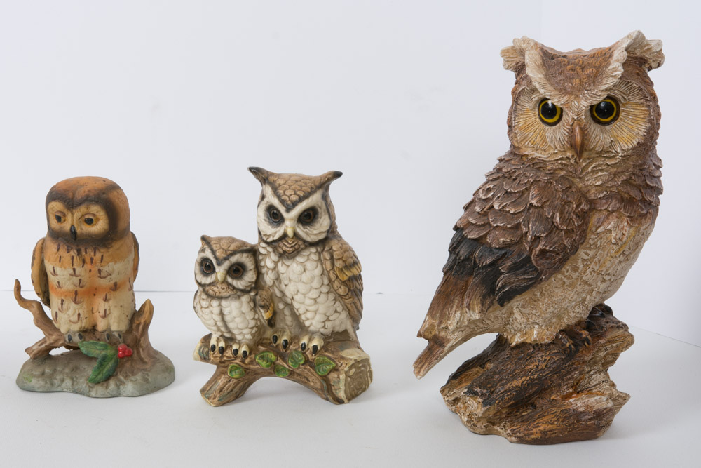 Owl Decor Figurines