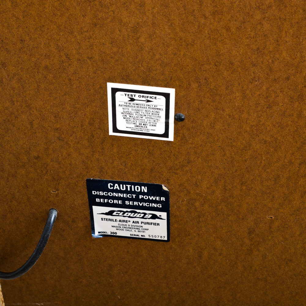 Cloud 9 Sterile-Aire Filter