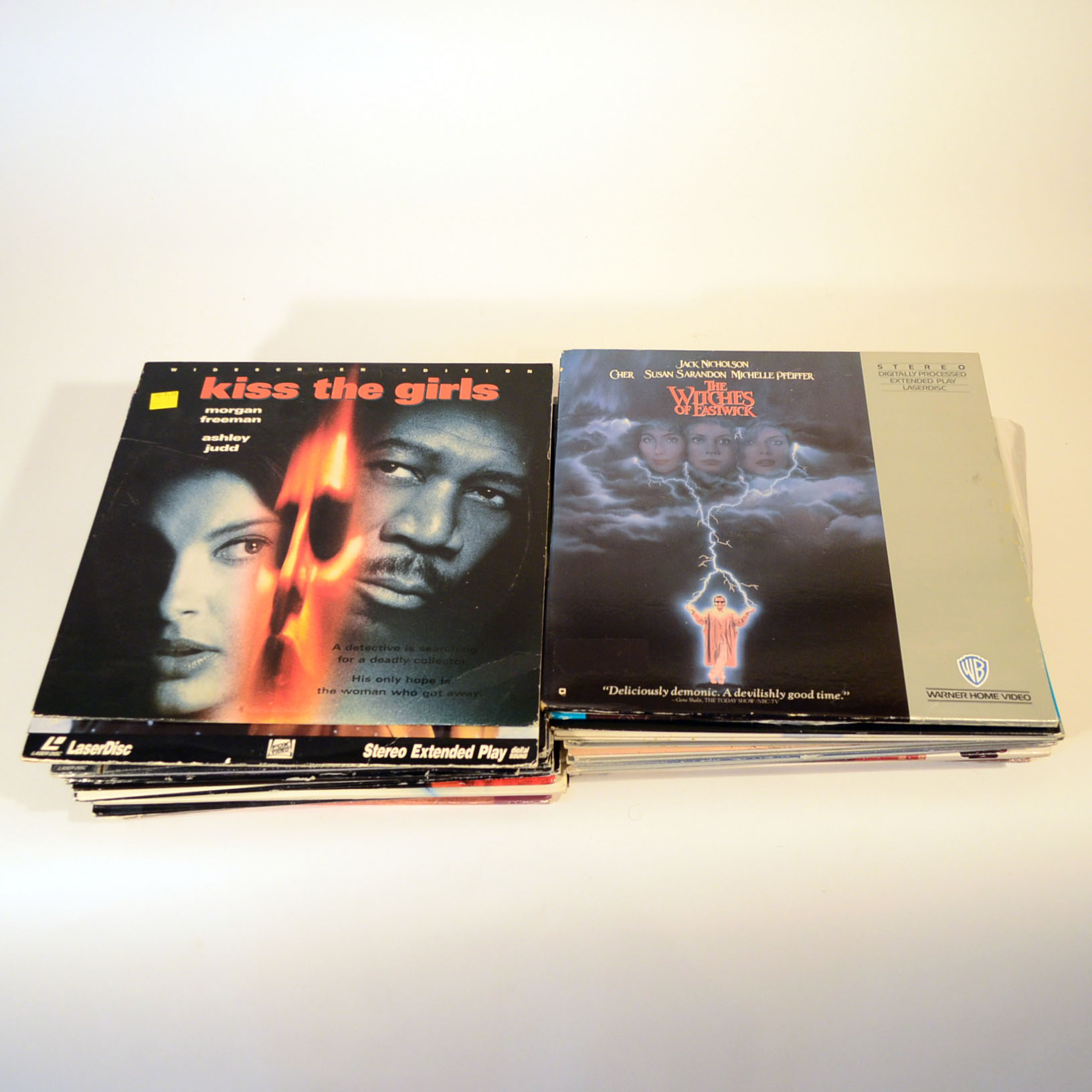 Pioneer LaserDisc Player and LaserDiscs