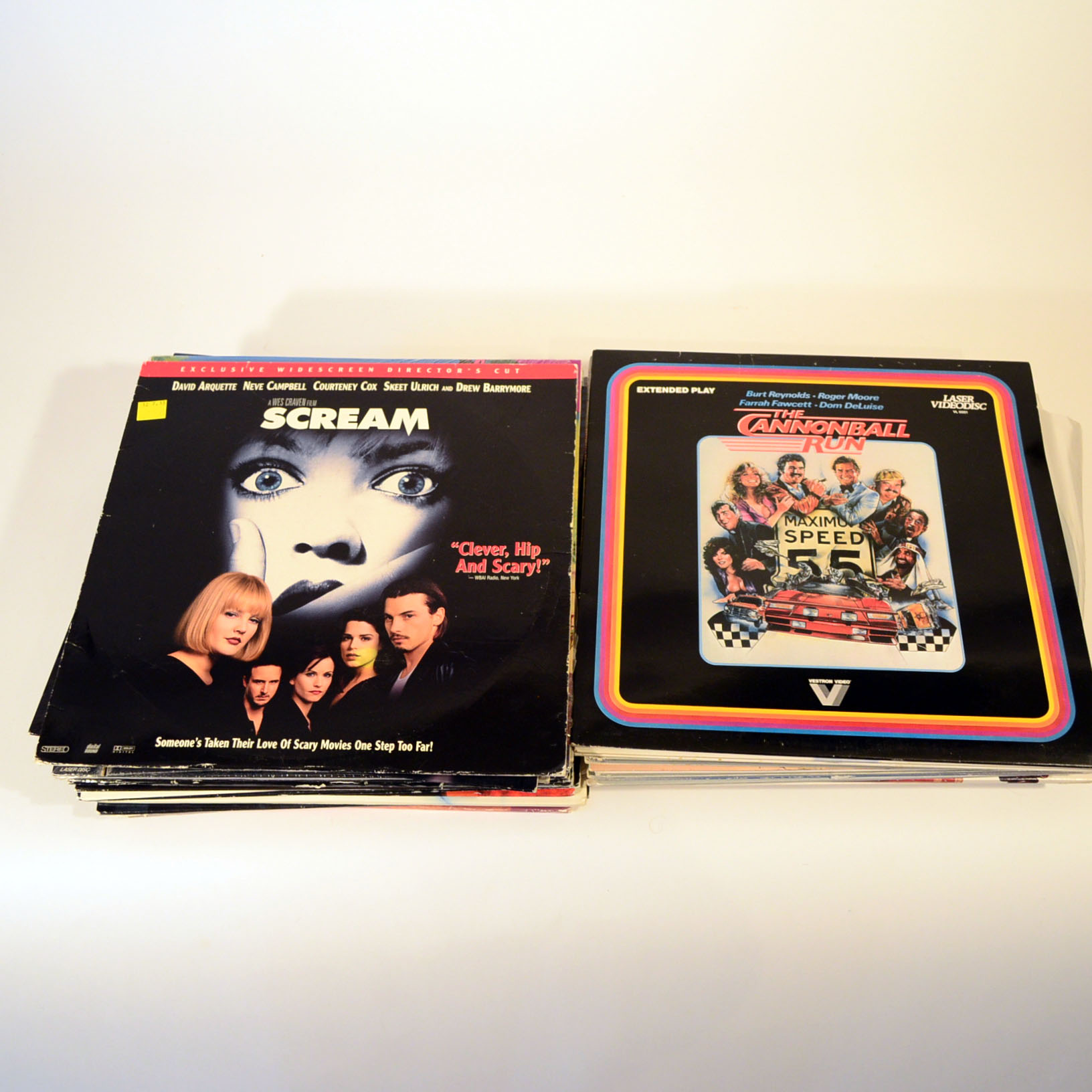 Pioneer LaserDisc Player and LaserDiscs