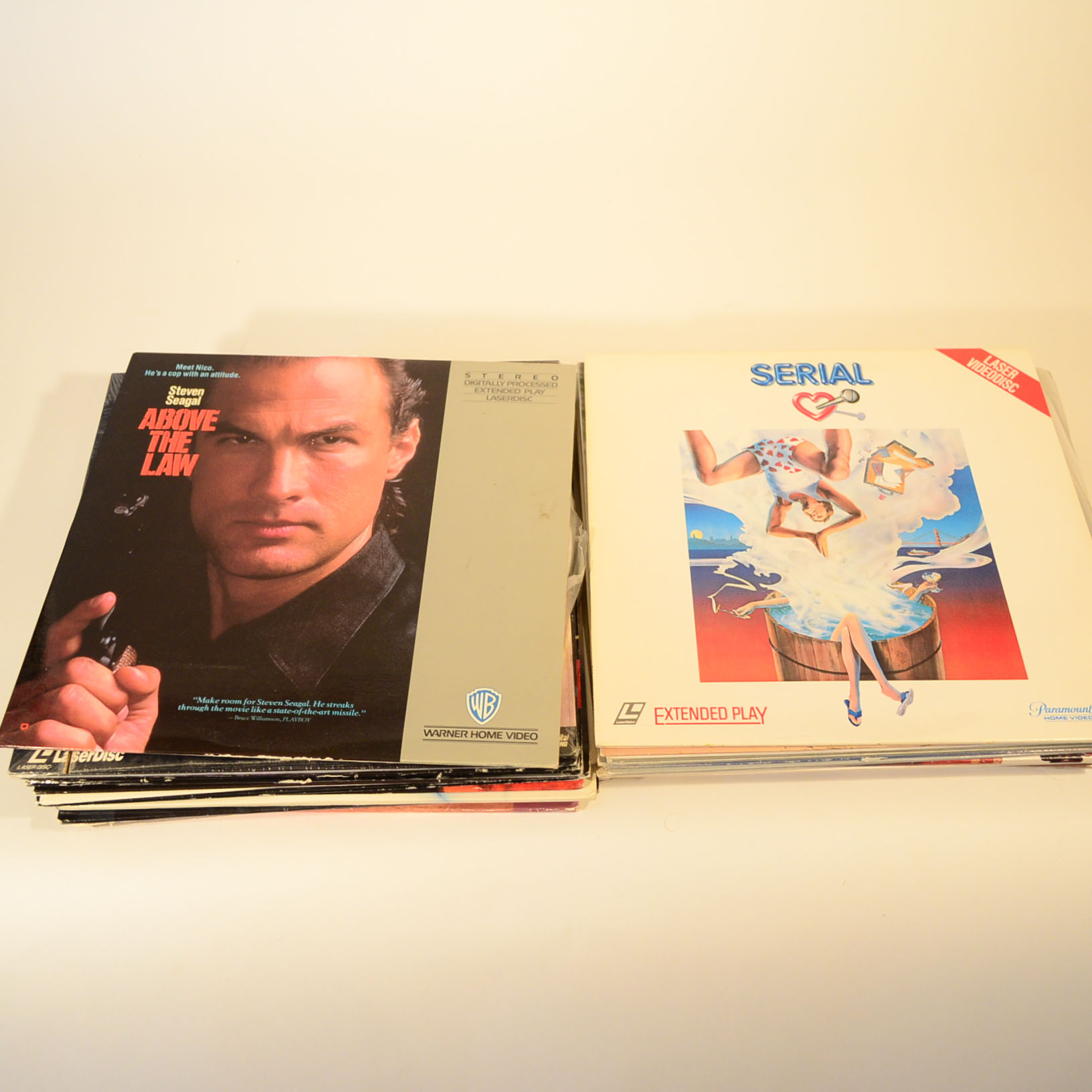 Pioneer LaserDisc Player and LaserDiscs