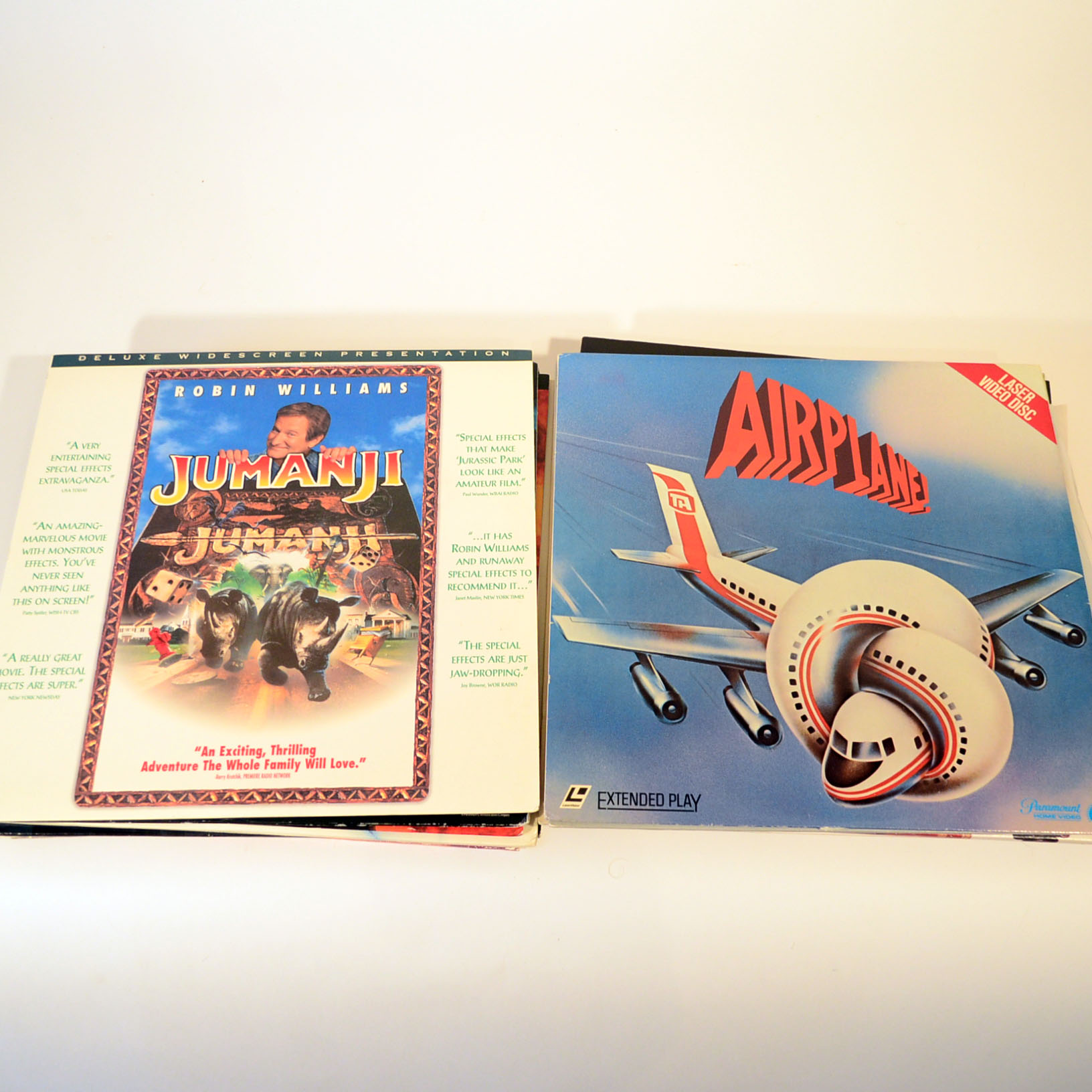 Pioneer LaserDisc Player and LaserDiscs