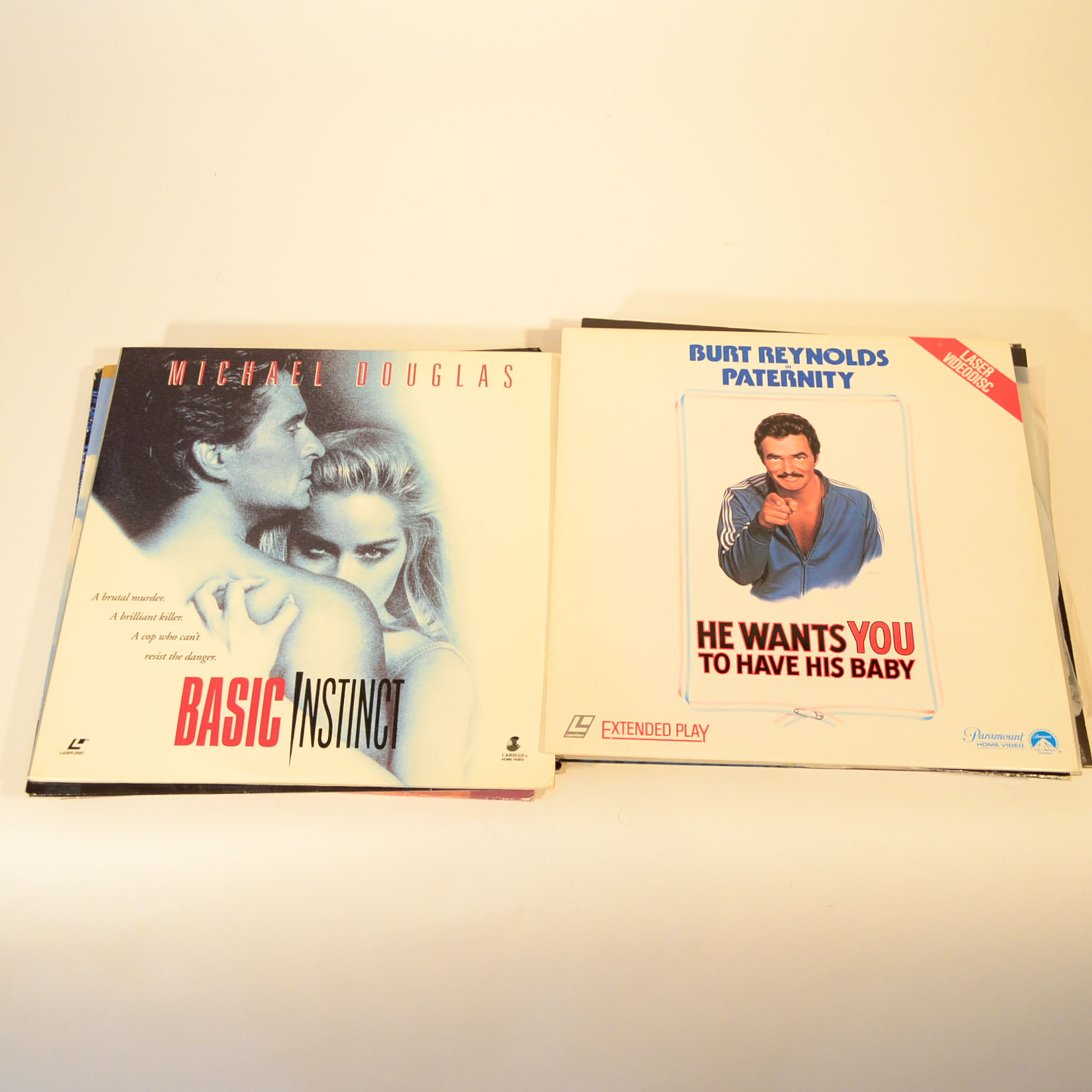 Pioneer LaserDisc Player and LaserDiscs