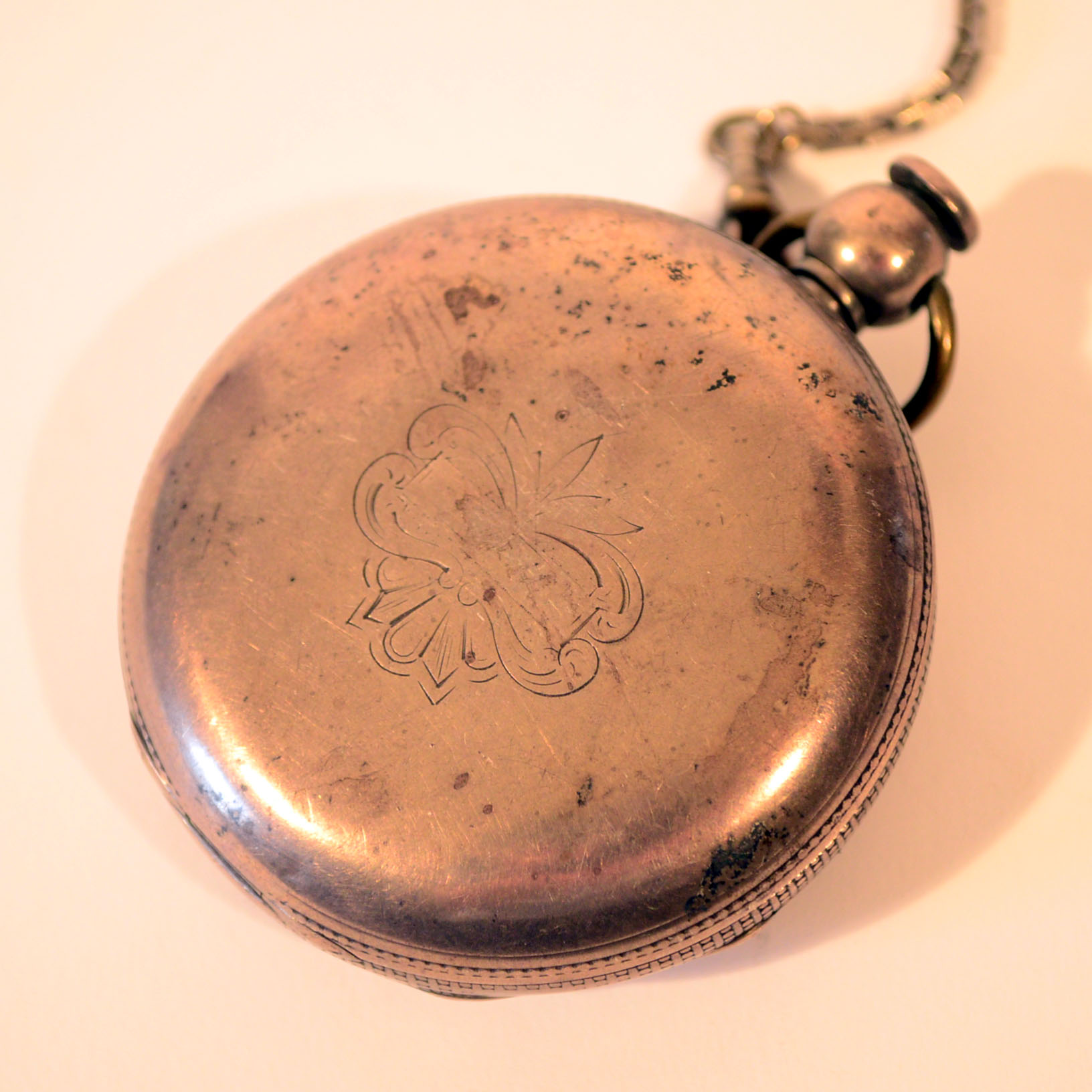Coin Silver Pocket Watch