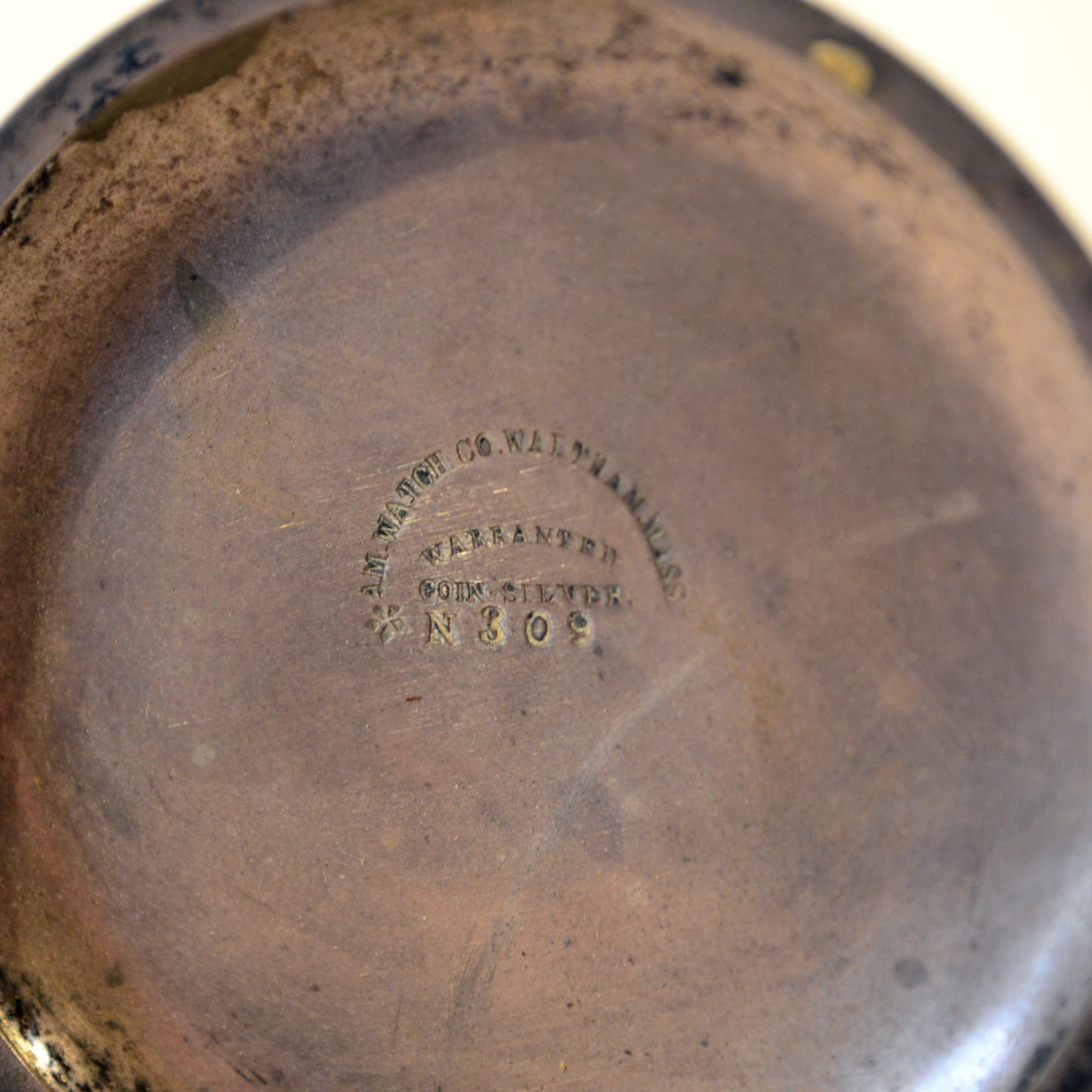 Coin Silver Pocket Watch