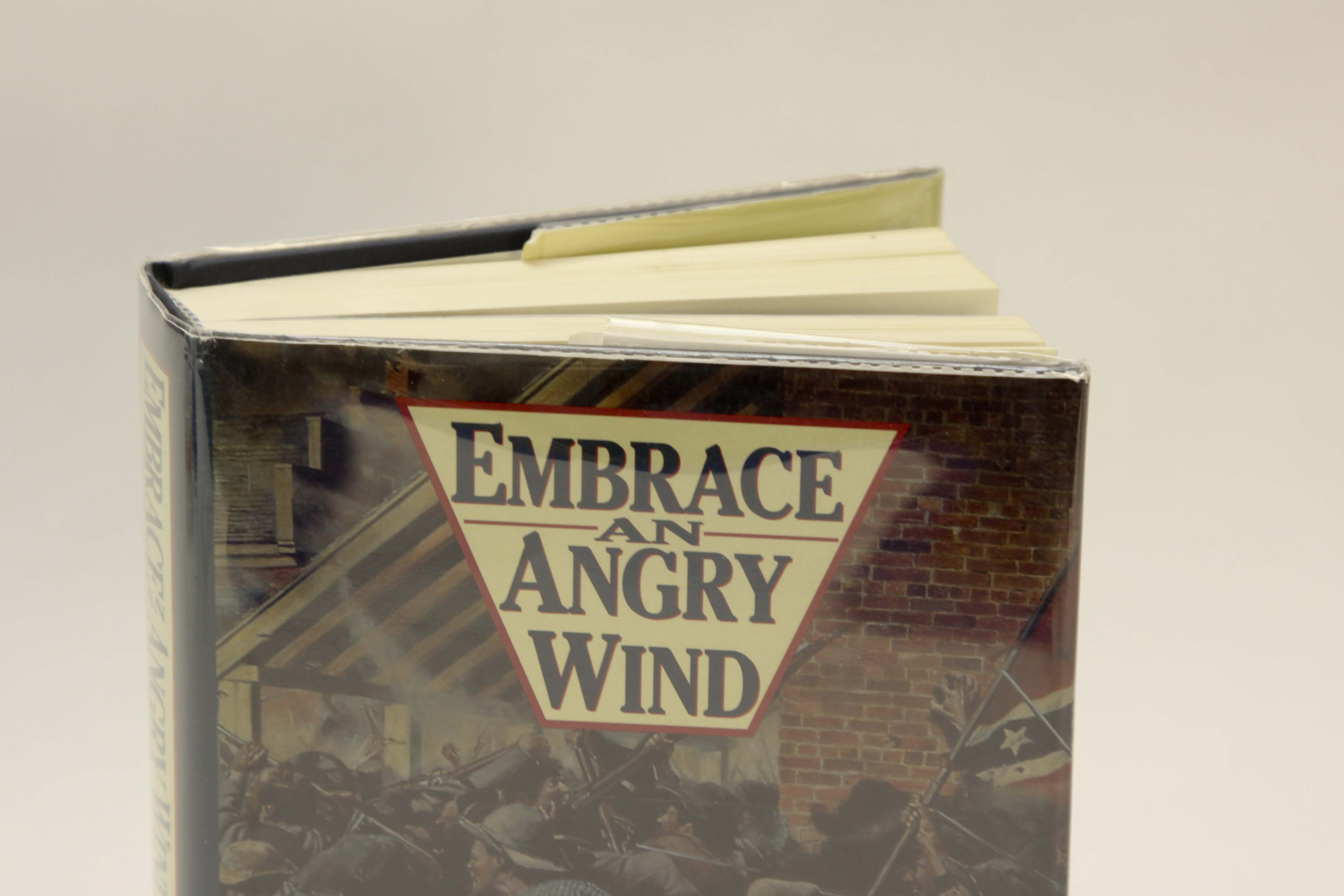 Signed First Edition "Embrace An Angry Wind" By Wiley Sword